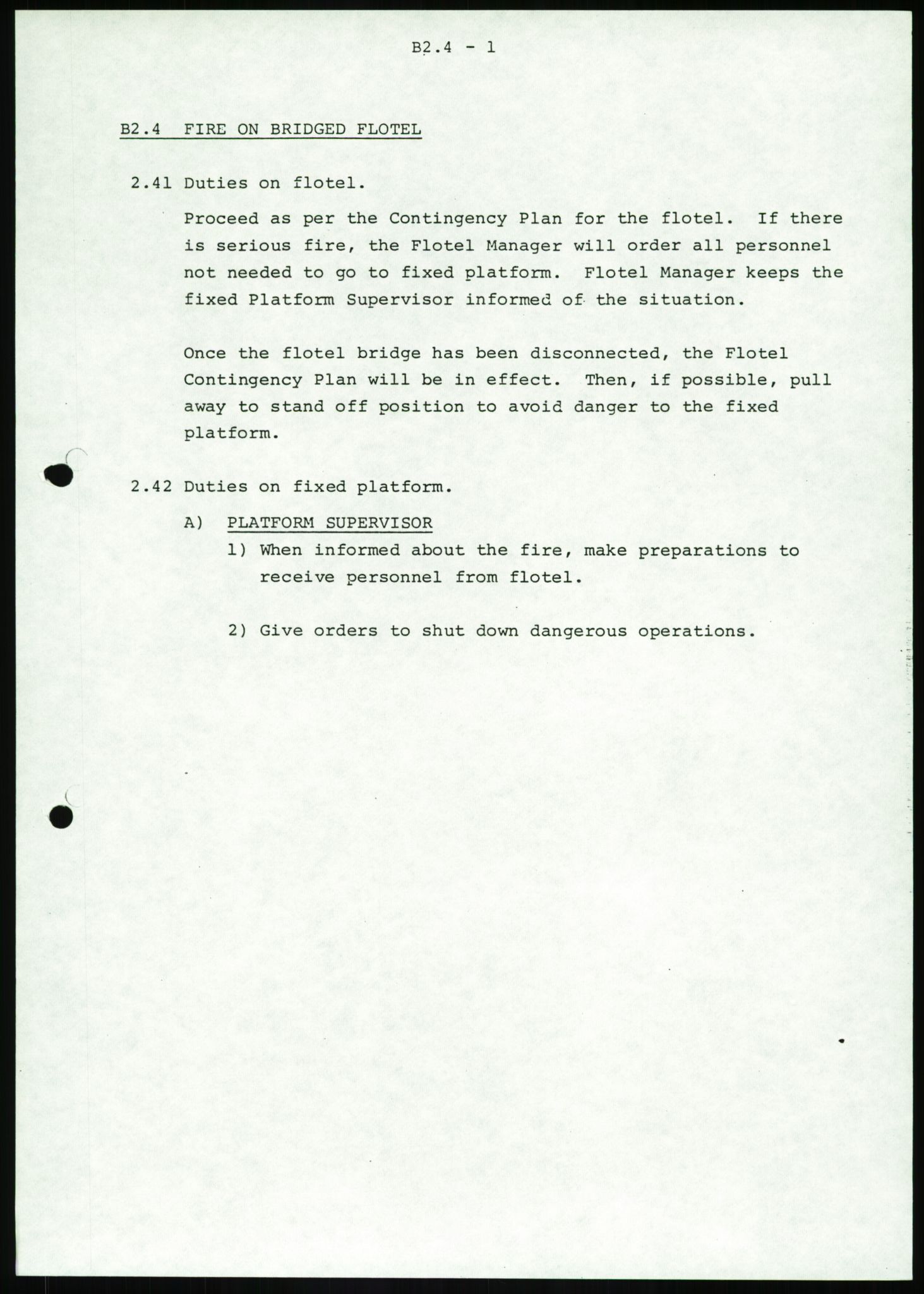 Justisdepartementet, Granskningskommisjonen ved Alexander Kielland-ulykken 27.3.1980, AV/RA-S-1165/D/L0016: O Beredskapsplaner (Doku.liste + O1-O3 av 3), 1980-1981, p. 318