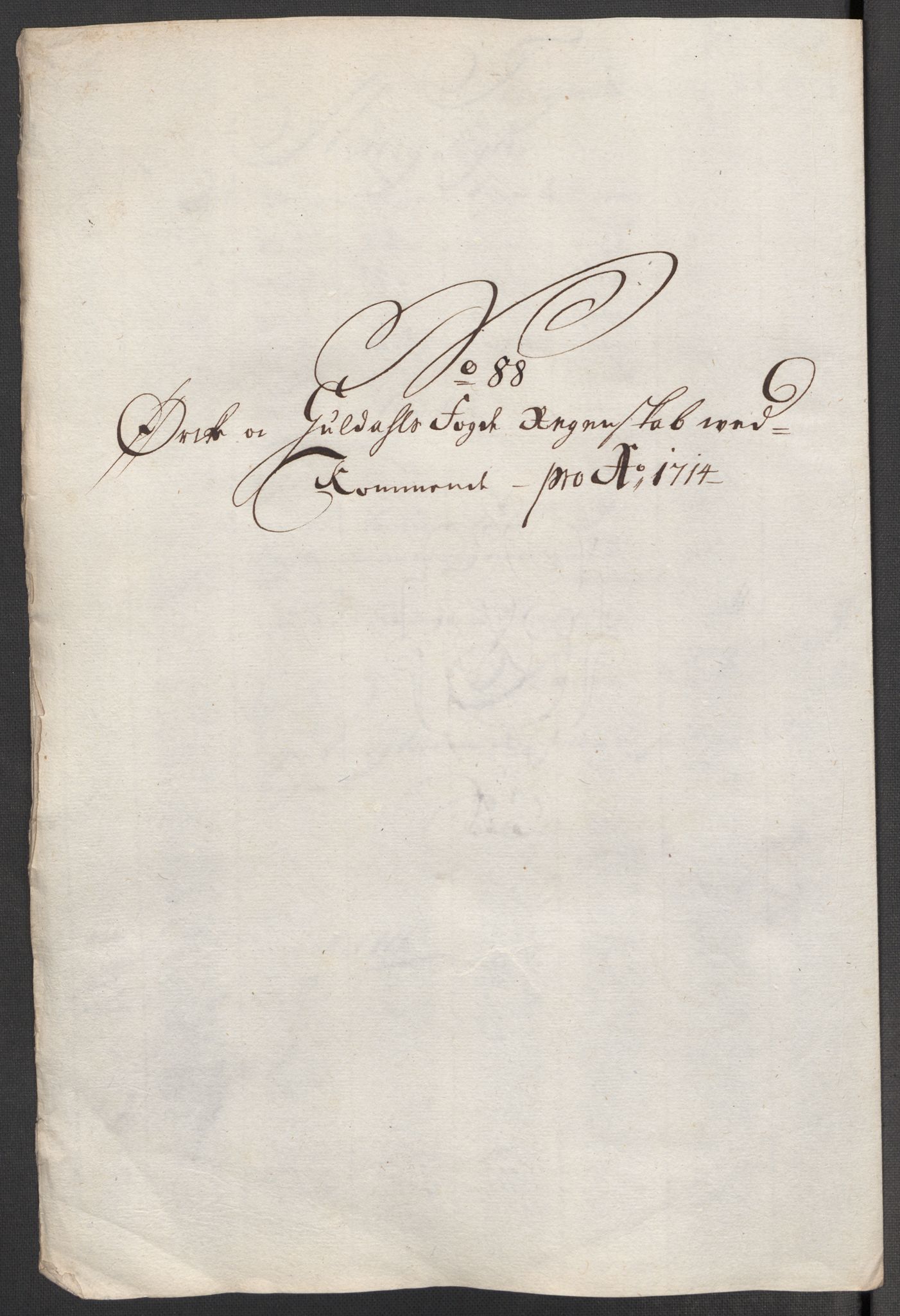 Rentekammeret inntil 1814, Reviderte regnskaper, Fogderegnskap, RA/EA-4092/R60/L3965: Fogderegnskap Orkdal og Gauldal, 1714, p. 520