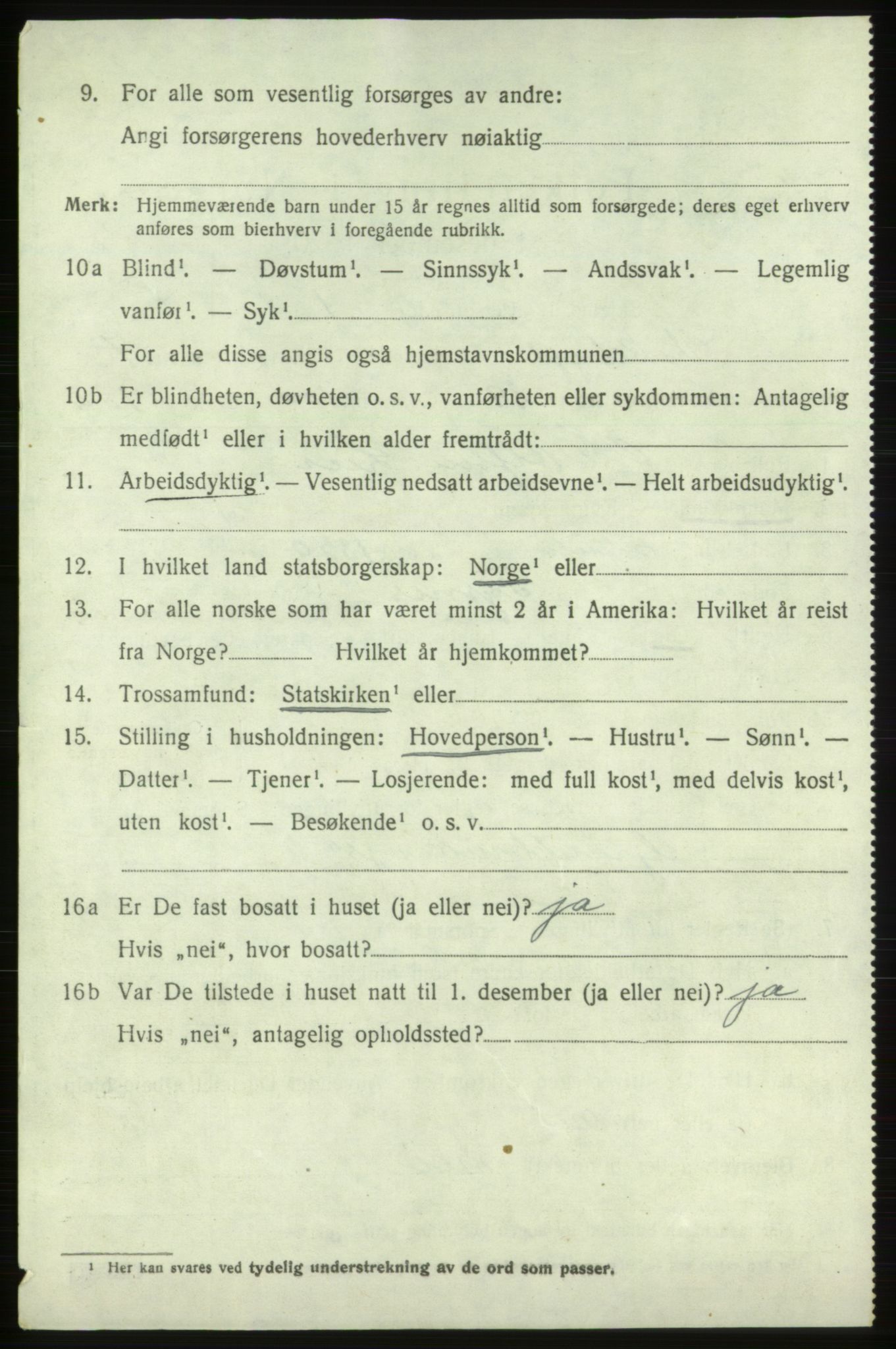 SAB, 1920 census for Vikebygd, 1920, p. 2658