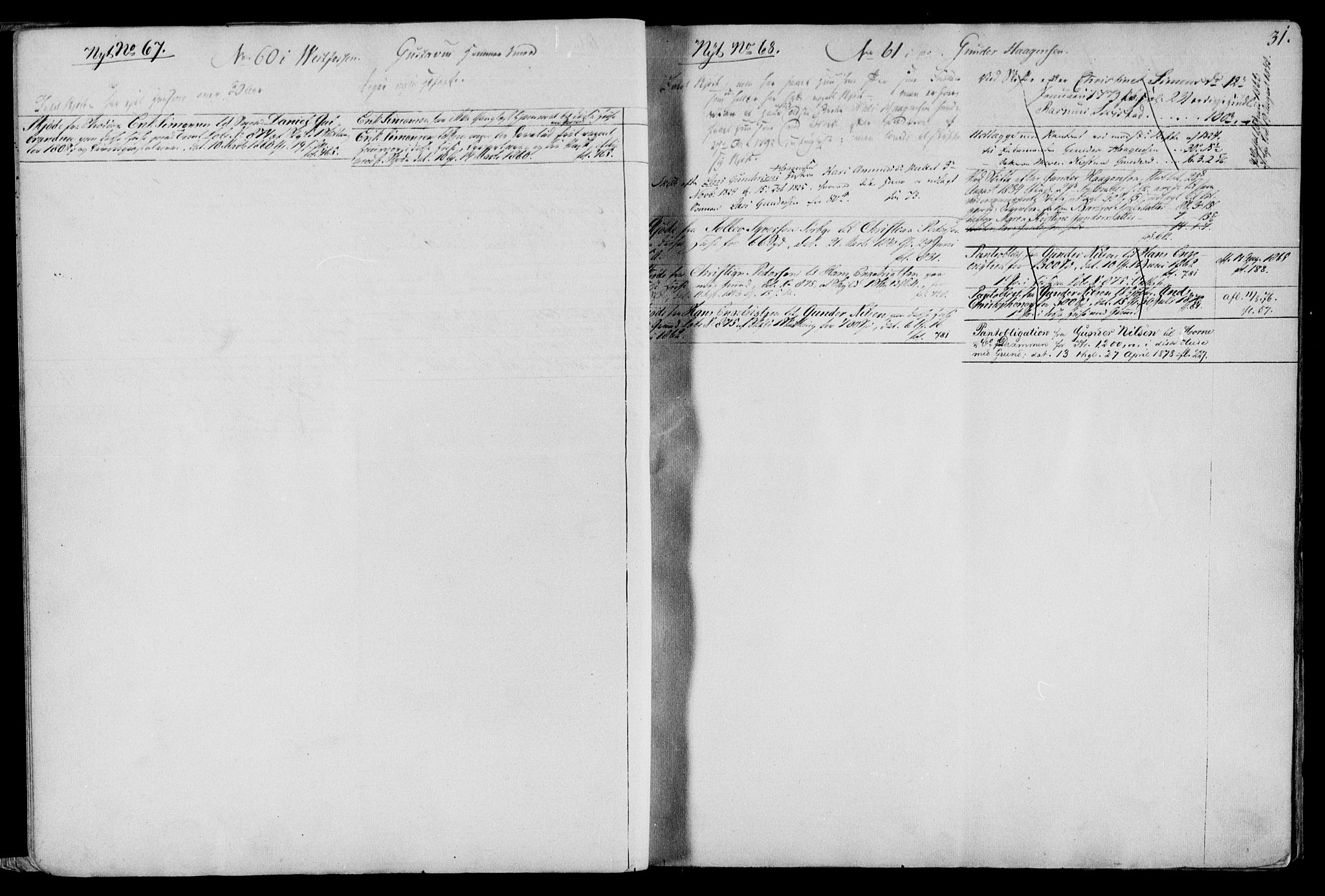 Eiker, Modum og Sigdal sorenskriveri, AV/SAKO-A-123/G/Gb/Gbd/L0001: Mortgage register no. IV 1, p. 31