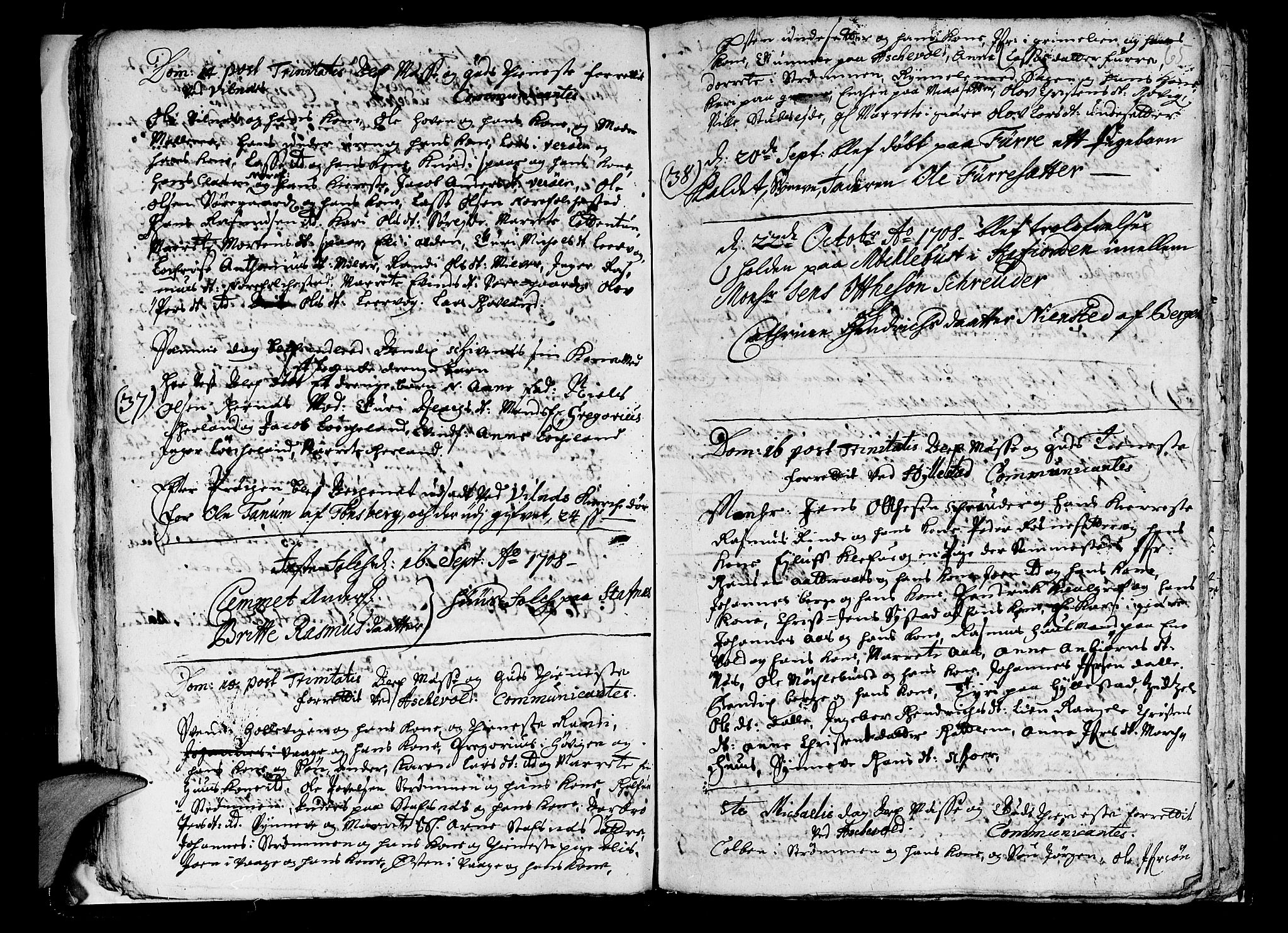 Askvoll sokneprestembete, AV/SAB-A-79501/H/Haa/Haaa/L0001: Parish register (official) no. A 1, 1706-1711, p. 65