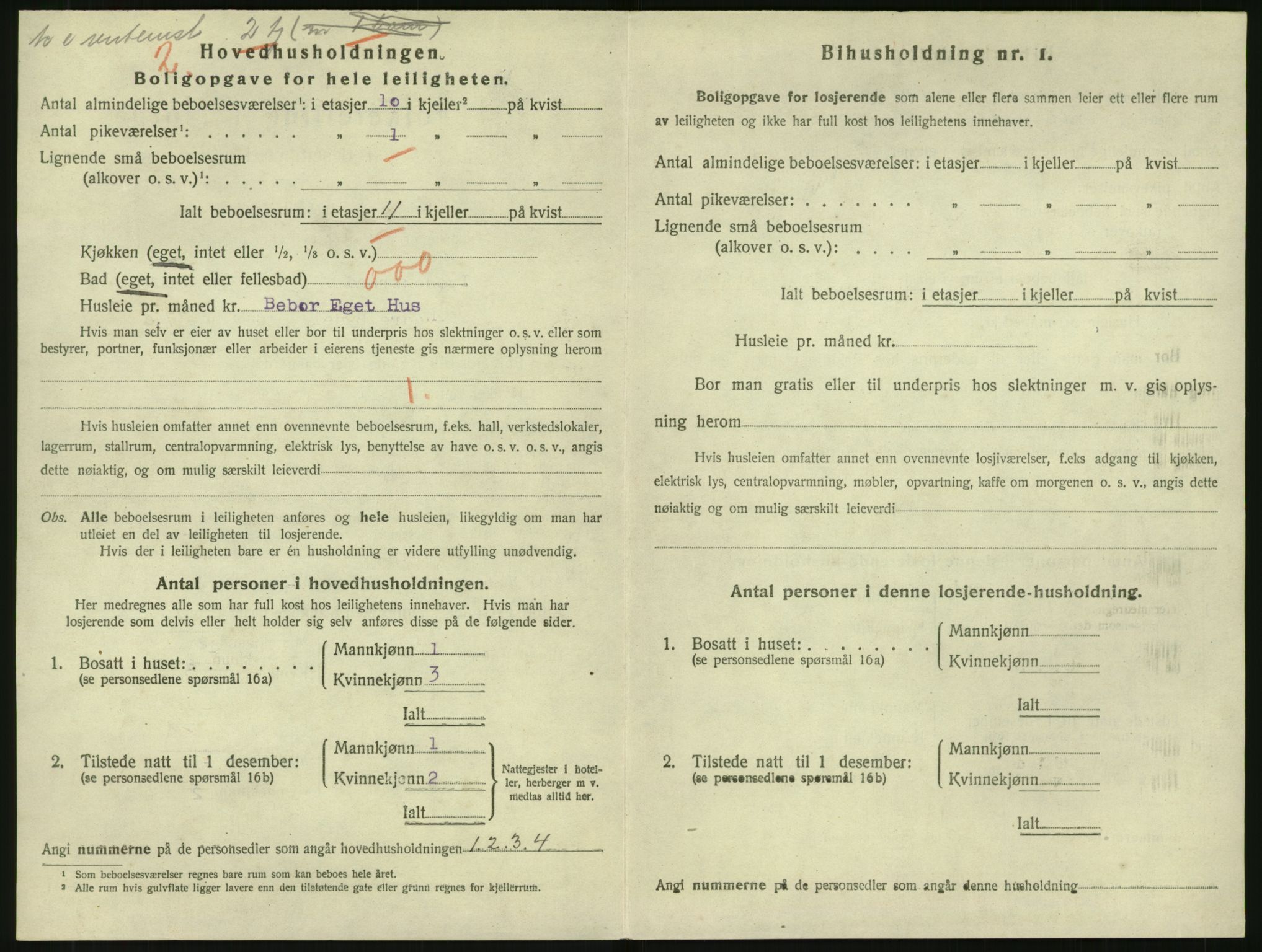 SAK, 1920 census for Tvedestrand, 1920, p. 814