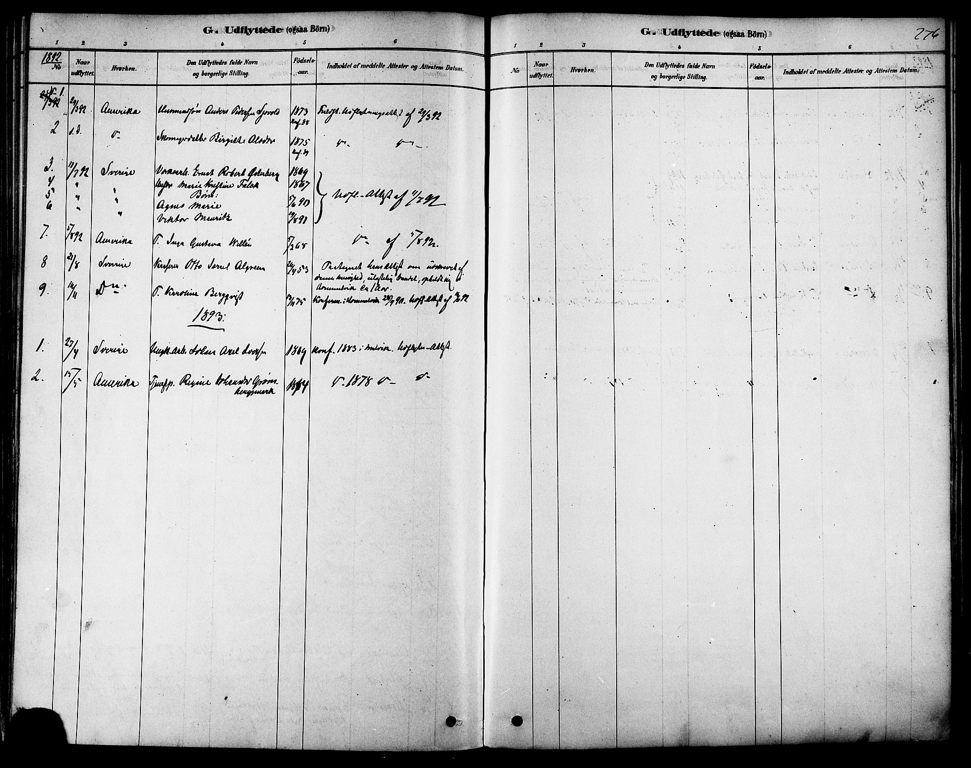 Ministerialprotokoller, klokkerbøker og fødselsregistre - Sør-Trøndelag, SAT/A-1456/616/L0410: Parish register (official) no. 616A07, 1878-1893, p. 276
