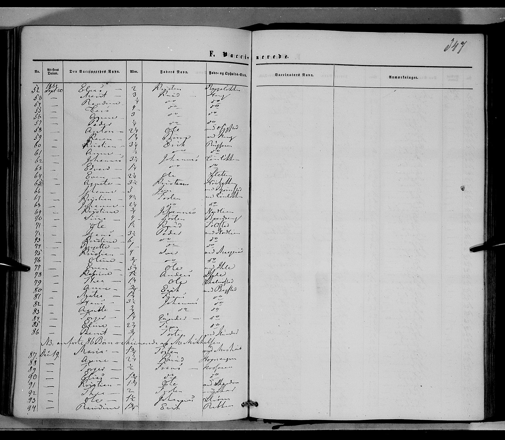 Øyer prestekontor, AV/SAH-PREST-084/H/Ha/Haa/L0006: Parish register (official) no. 6, 1858-1874, p. 347