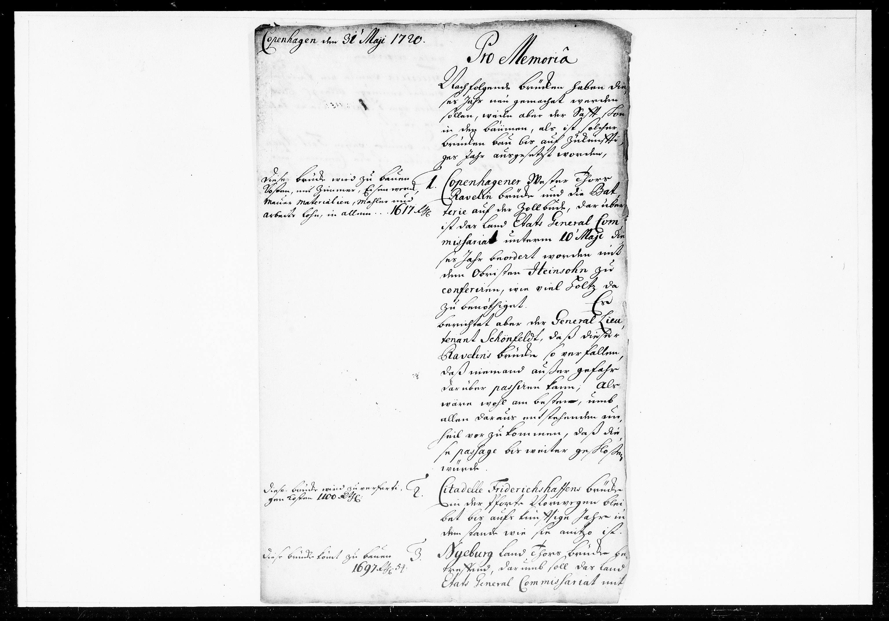 Krigskollegiet, Krigskancelliet, DRA/A-0006/-/1057-1060: Refererede sager, 1720, p. 173