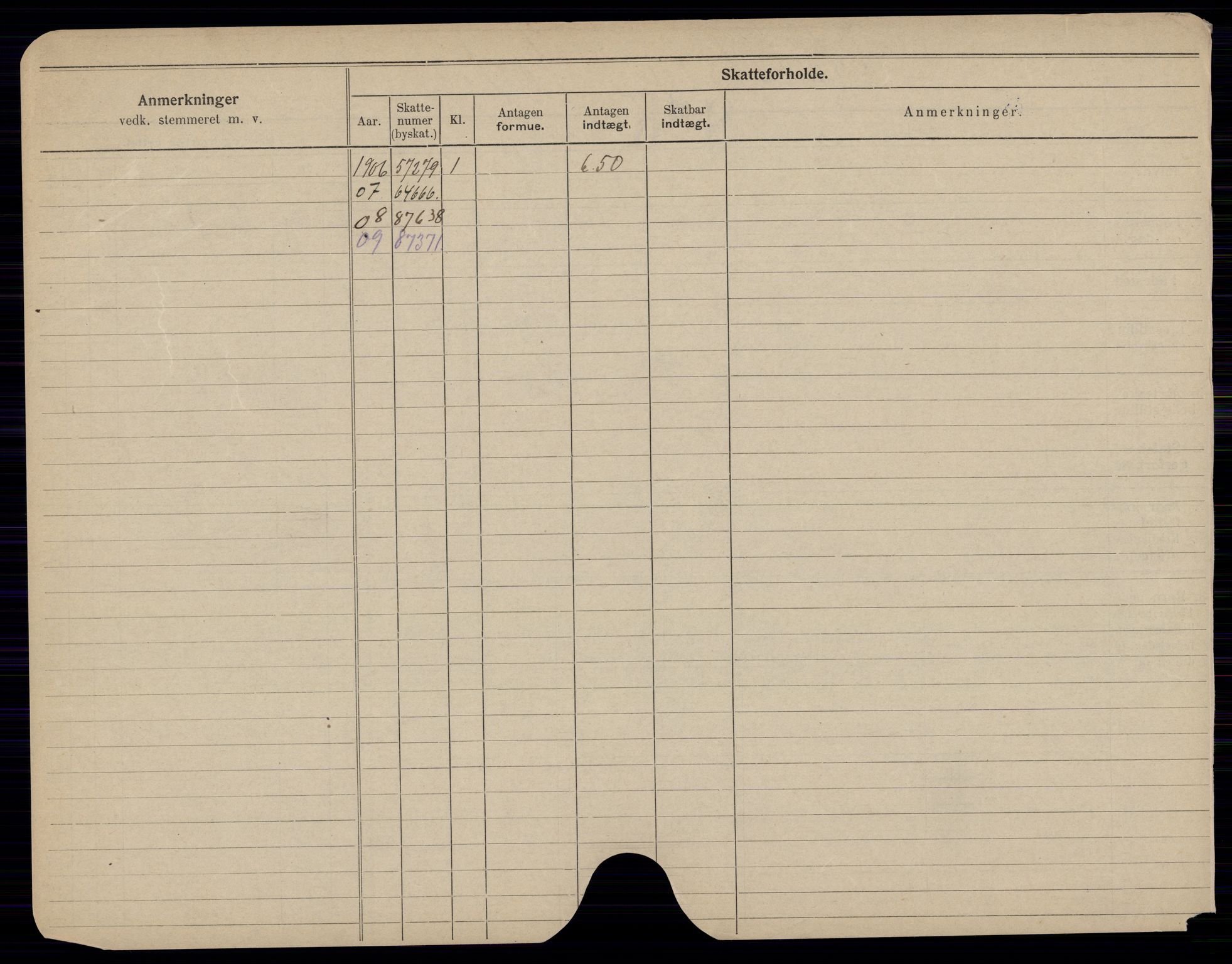 Oslo folkeregister, Registerkort, AV/SAO-A-11715/G/Gb/L0010: Kvinner, 1910