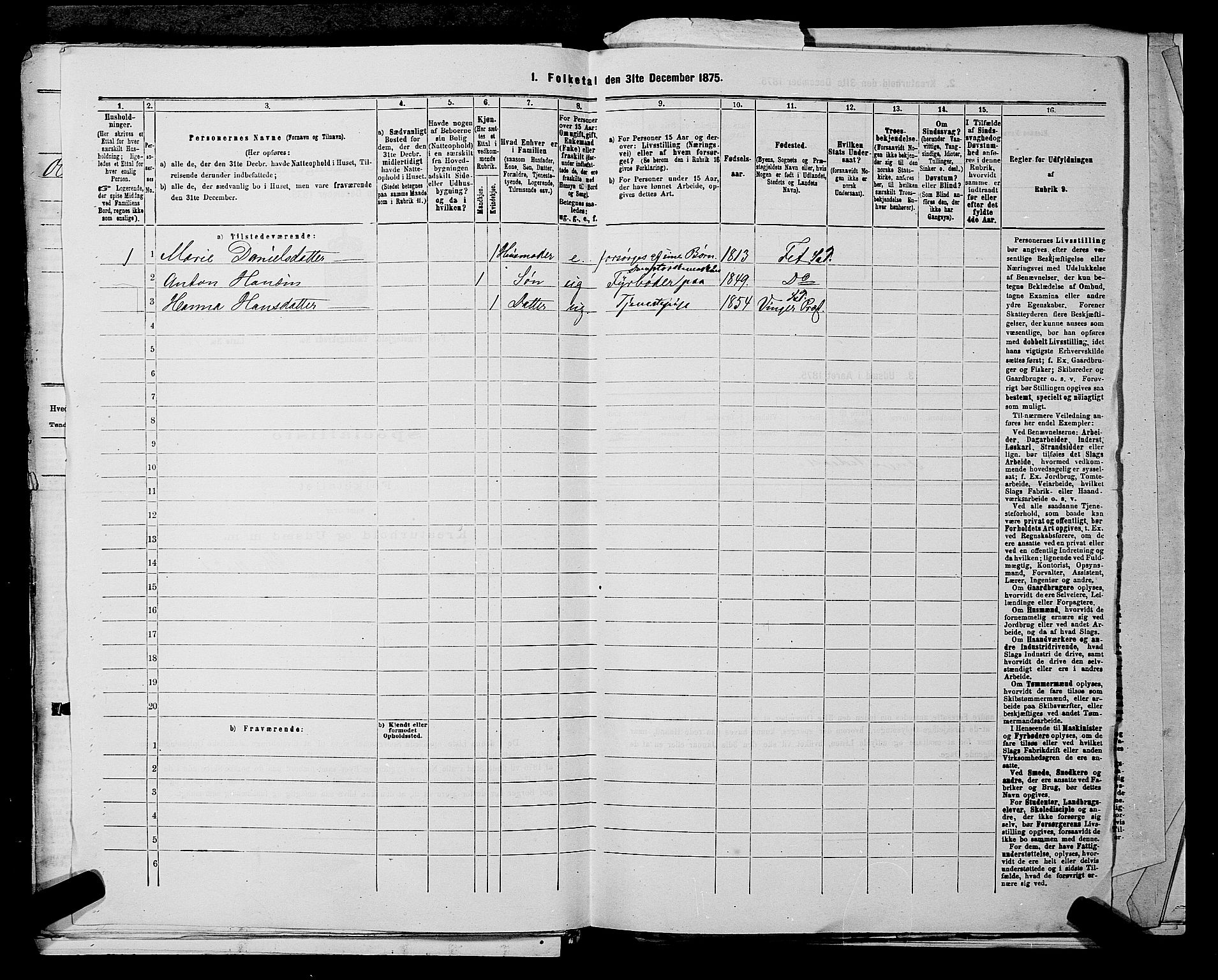 RA, 1875 census for 0227P Fet, 1875, p. 795