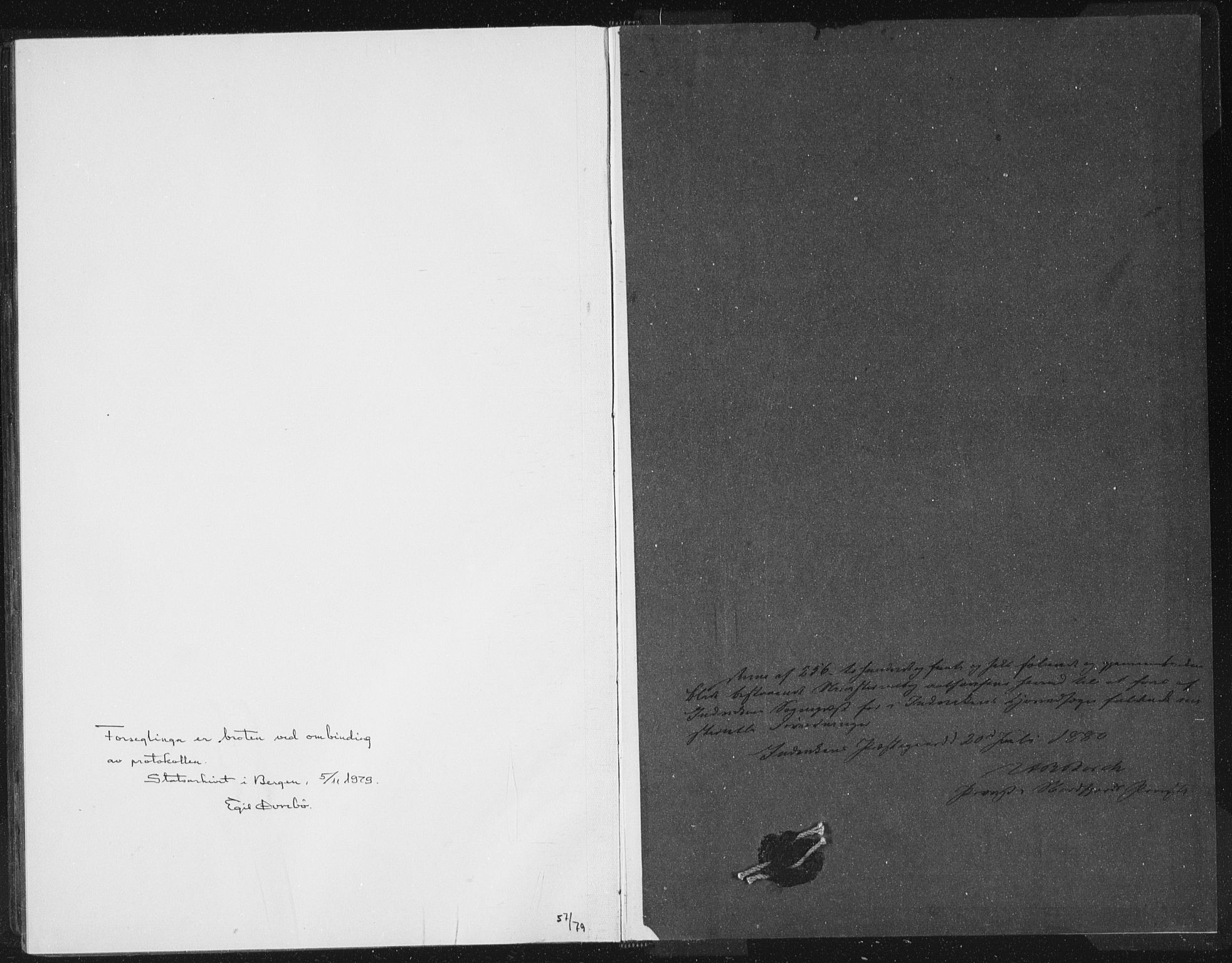 Innvik sokneprestembete, AV/SAB-A-80501: Parish register (official) no. B  1, 1879-1902