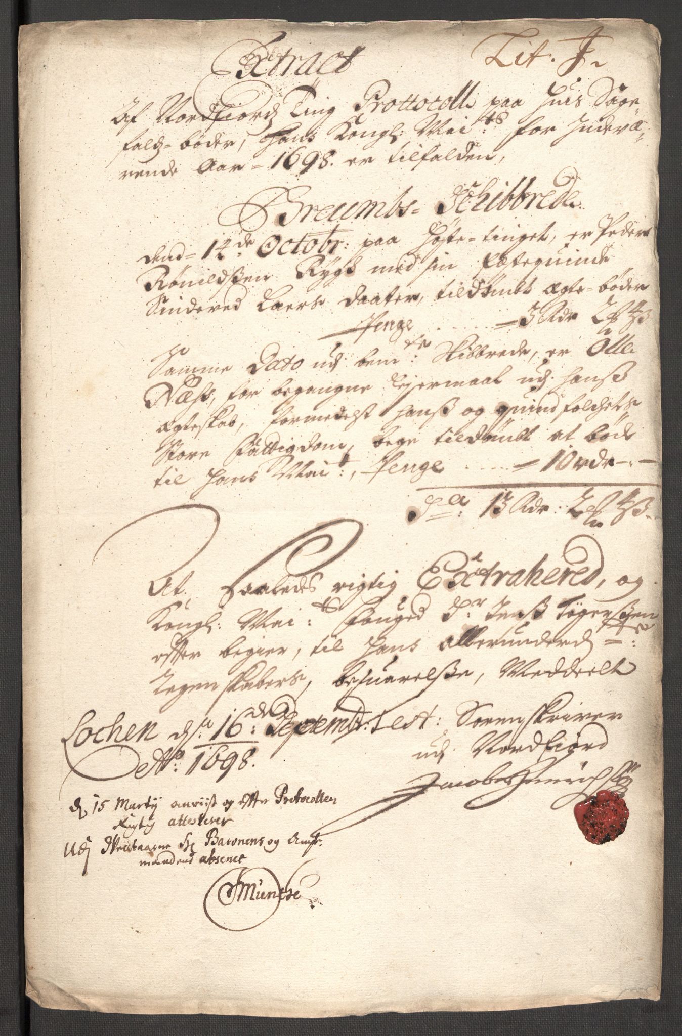 Rentekammeret inntil 1814, Reviderte regnskaper, Fogderegnskap, AV/RA-EA-4092/R53/L3423: Fogderegnskap Sunn- og Nordfjord, 1697-1698, p. 342