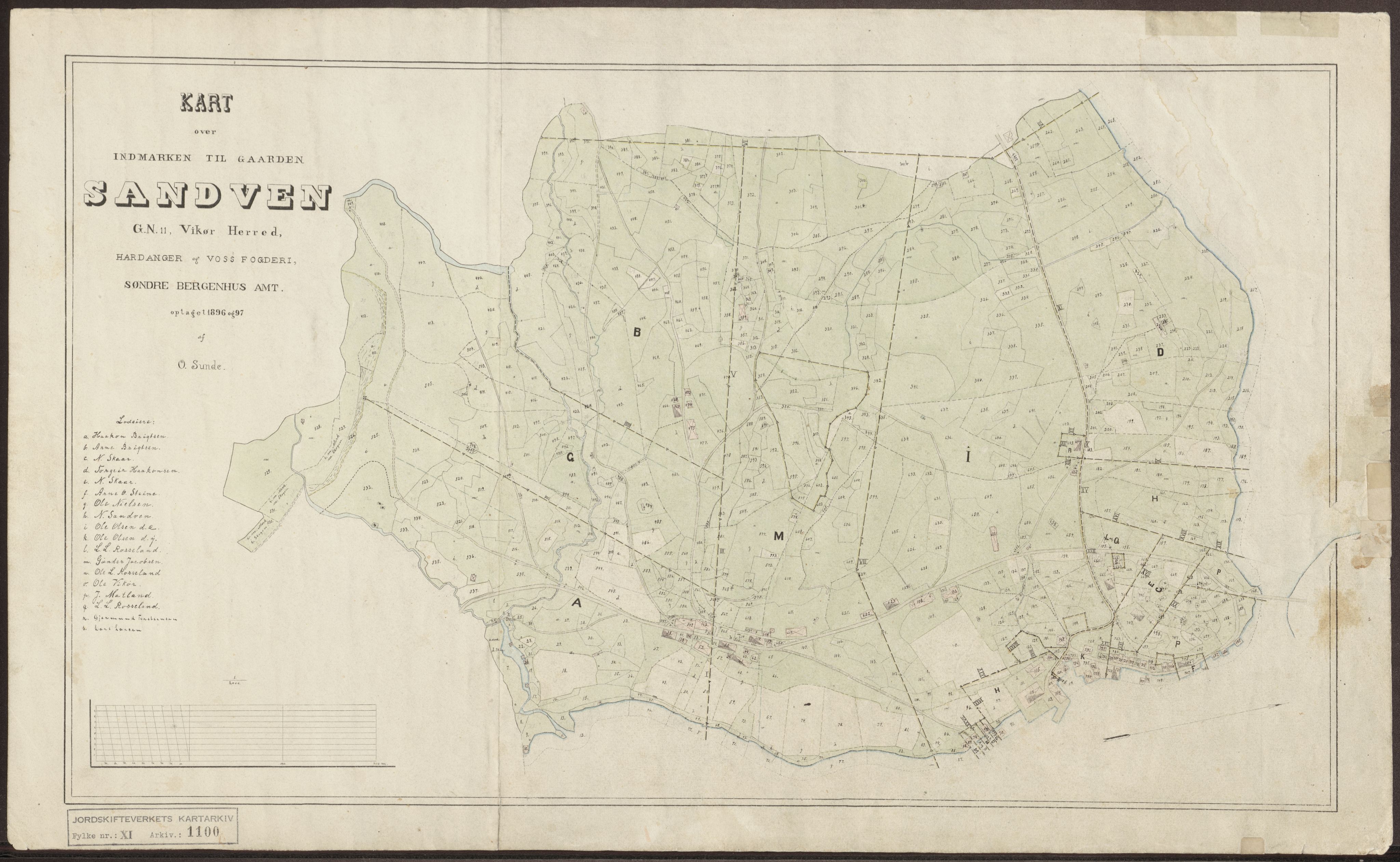 Jordskifteverkets kartarkiv, AV/RA-S-3929/T, 1859-1988, p. 1246