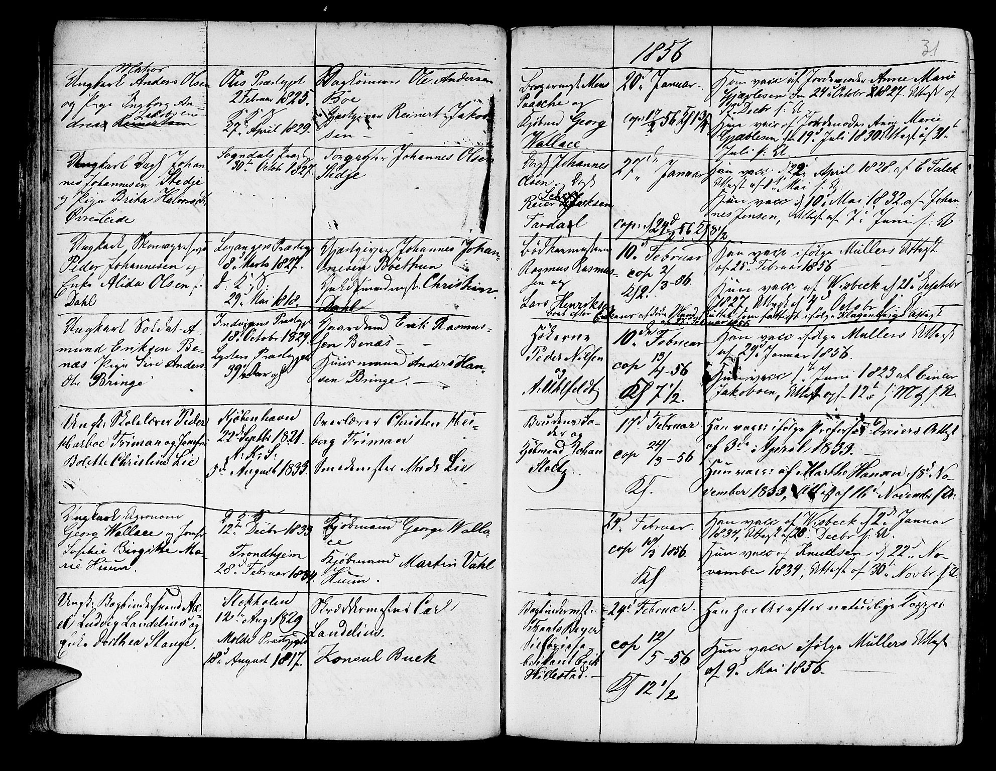 Korskirken sokneprestembete, AV/SAB-A-76101/H/Haa/L0009: Parish register (official) no. A 9, 1743-1861, p. 31