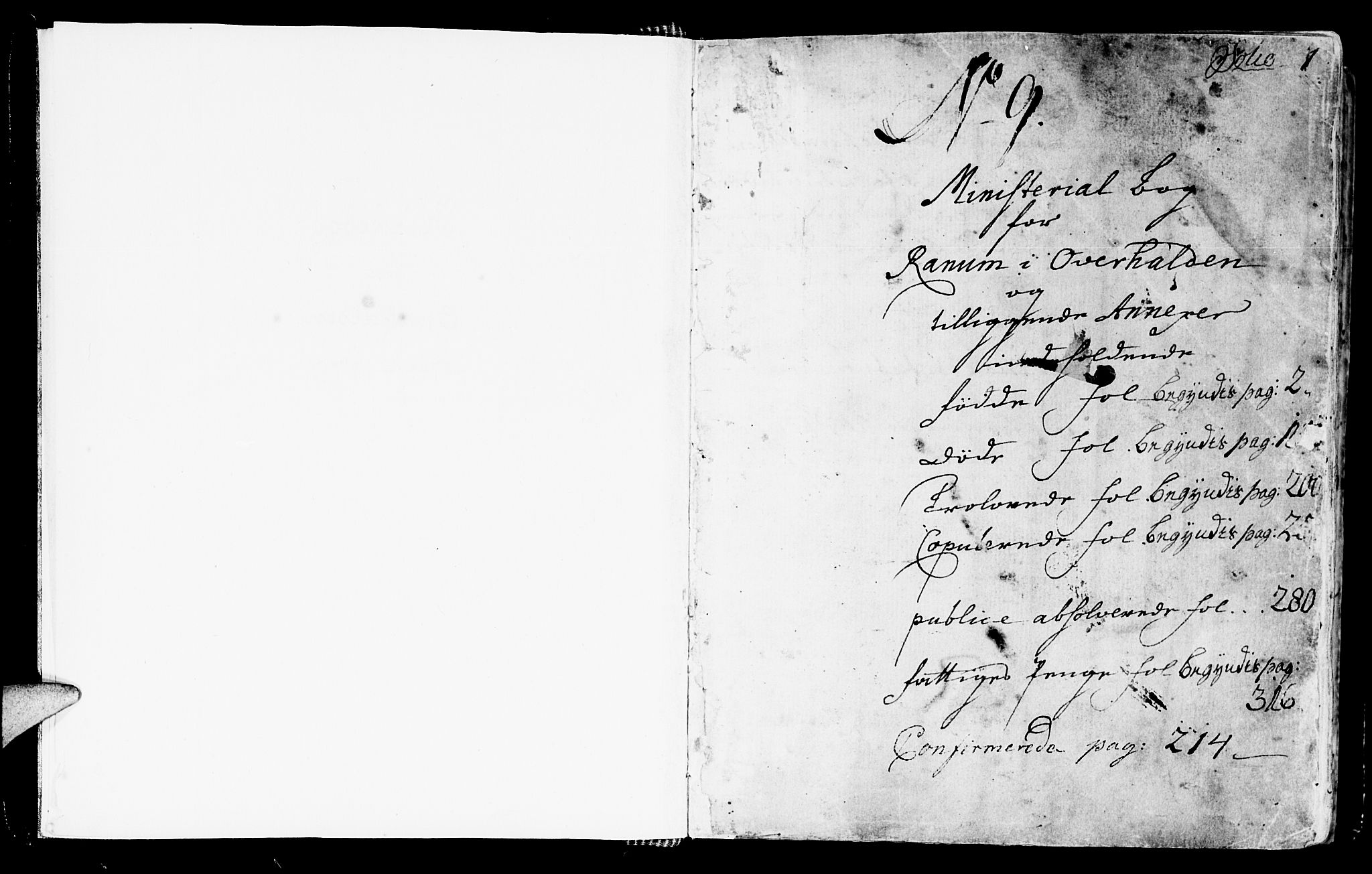 Ministerialprotokoller, klokkerbøker og fødselsregistre - Nord-Trøndelag, SAT/A-1458/764/L0542: Parish register (official) no. 764A02, 1748-1779, p. 1