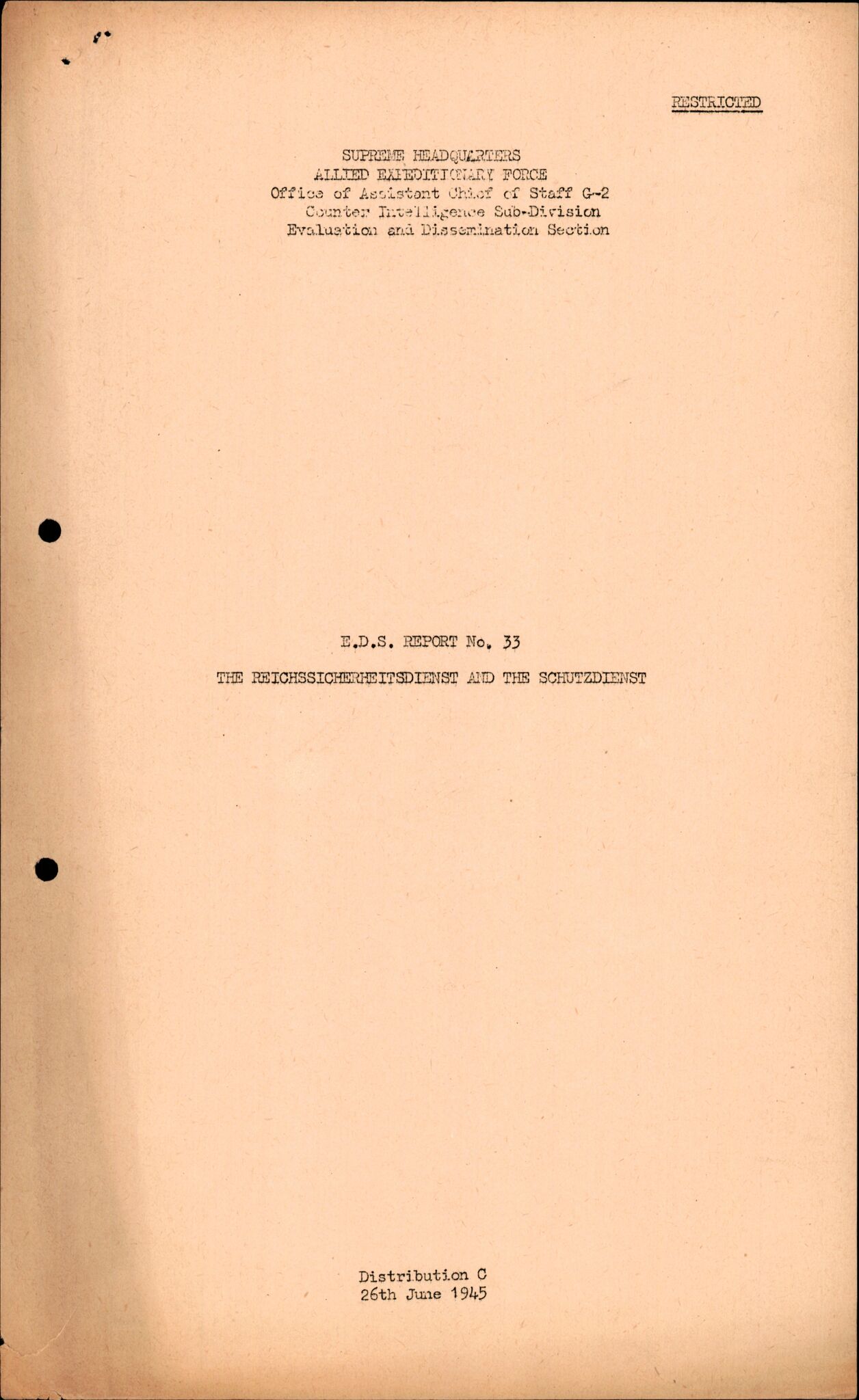 Forsvarets Overkommando. 2 kontor. Arkiv 11.4. Spredte tyske arkivsaker, AV/RA-RAFA-7031/D/Dar/Darc/L0016: FO.II, 1945, p. 909