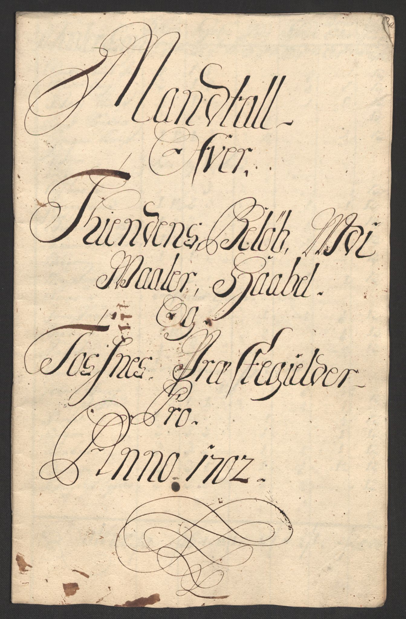 Rentekammeret inntil 1814, Reviderte regnskaper, Fogderegnskap, RA/EA-4092/R04/L0131: Fogderegnskap Moss, Onsøy, Tune, Veme og Åbygge, 1702, p. 59