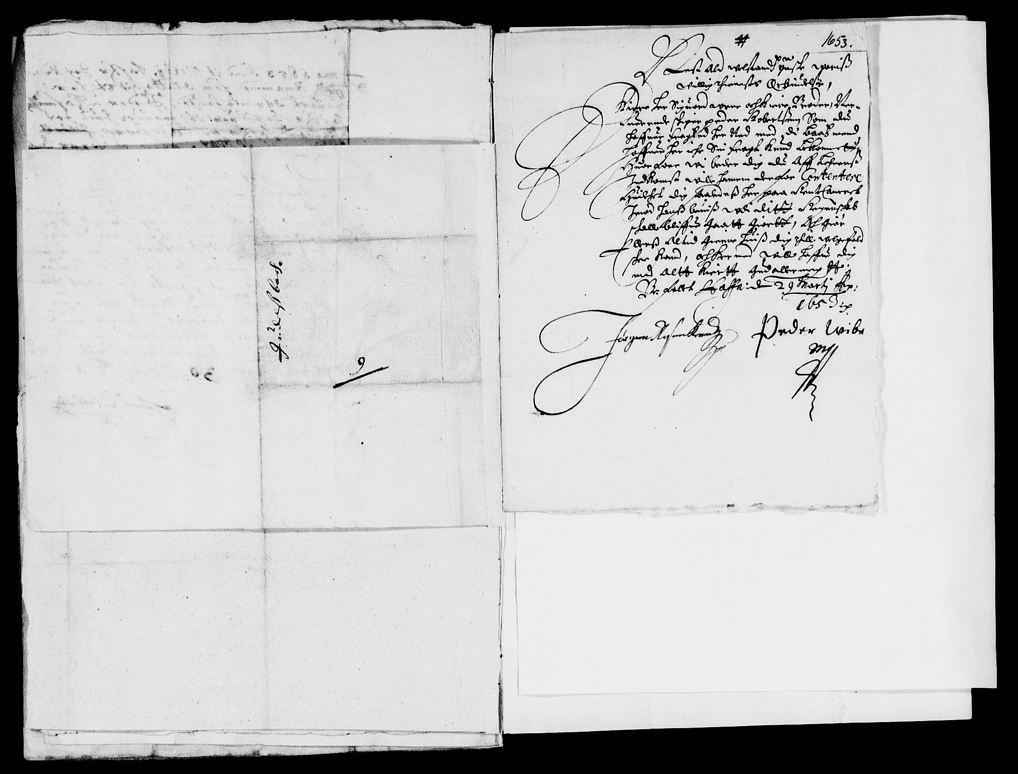 Rentekammeret inntil 1814, Reviderte regnskaper, Lensregnskaper, AV/RA-EA-5023/R/Rb/Rbp/L0038: Bratsberg len, 1651-1653