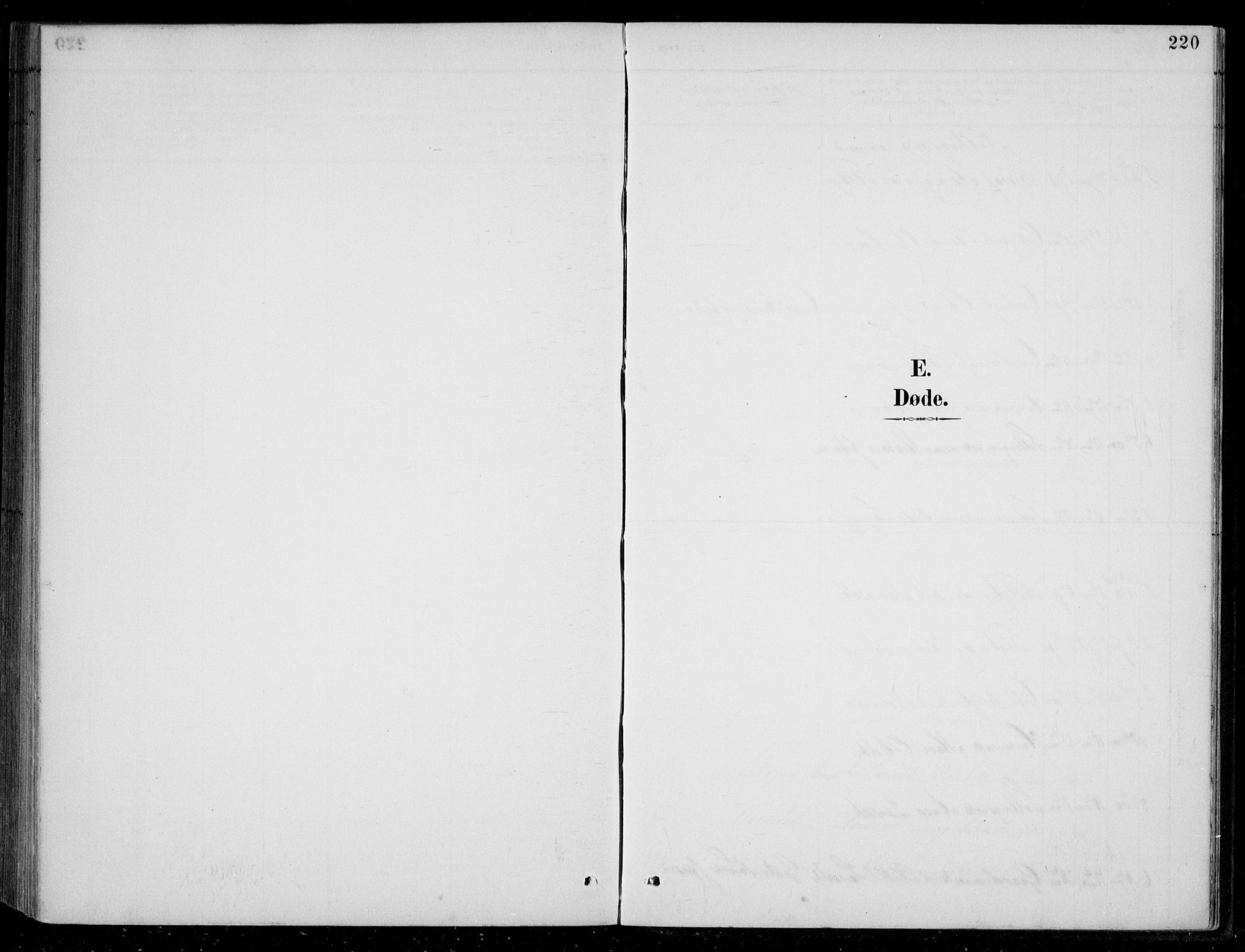 Bjelland sokneprestkontor, SAK/1111-0005/F/Fb/Fbc/L0003: Parish register (copy) no. B 3, 1887-1924, p. 220