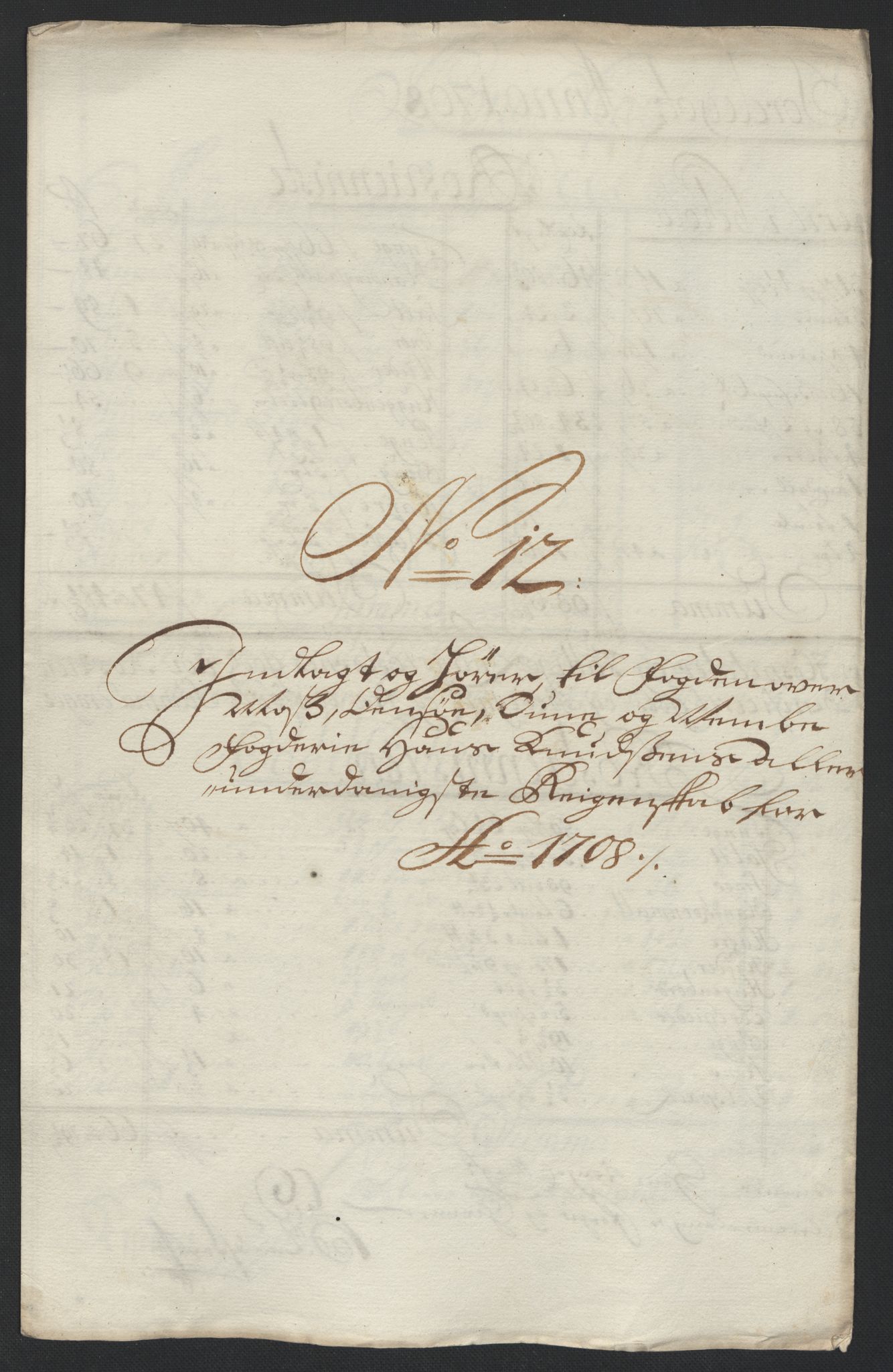 Rentekammeret inntil 1814, Reviderte regnskaper, Fogderegnskap, AV/RA-EA-4092/R04/L0134: Fogderegnskap Moss, Onsøy, Tune, Veme og Åbygge, 1707-1708, p. 336