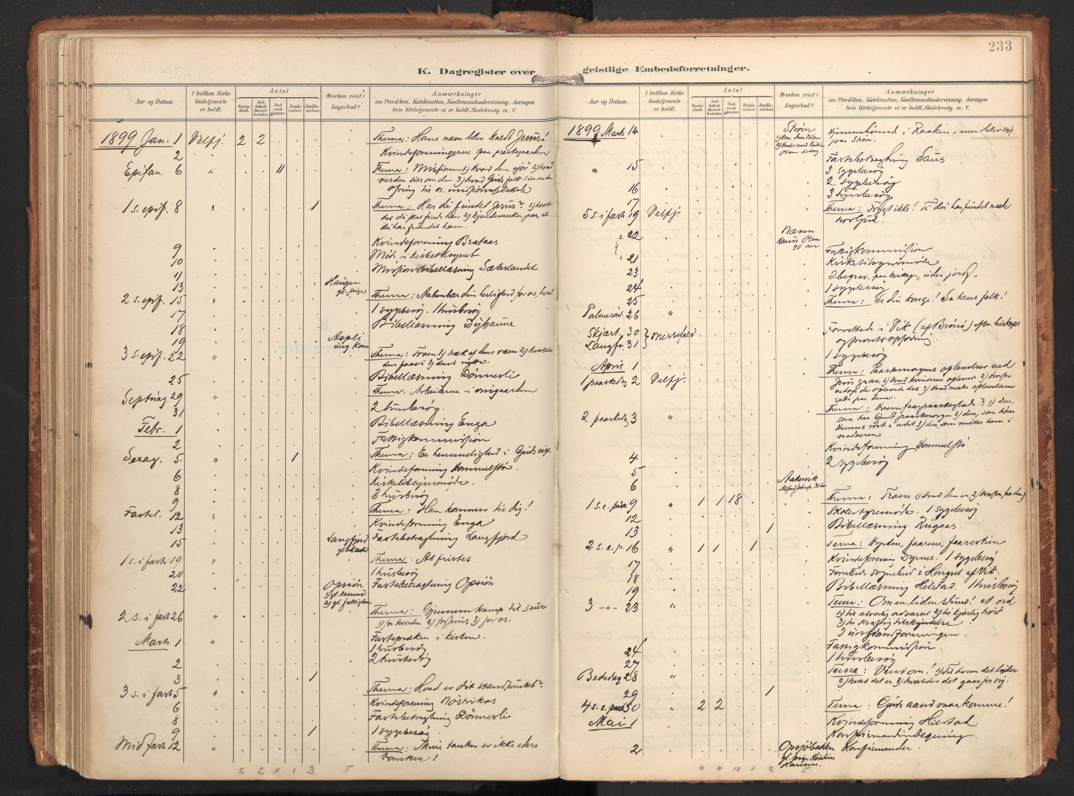 Ministerialprotokoller, klokkerbøker og fødselsregistre - Nordland, AV/SAT-A-1459/814/L0227: Parish register (official) no. 814A08, 1899-1920, p. 233