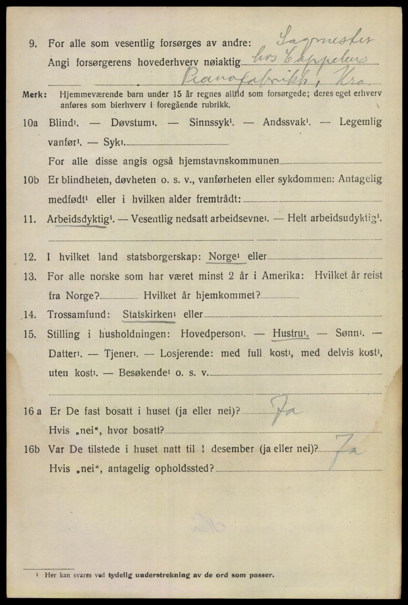 SAO, 1920 census for Lørenskog, 1920, p. 4530