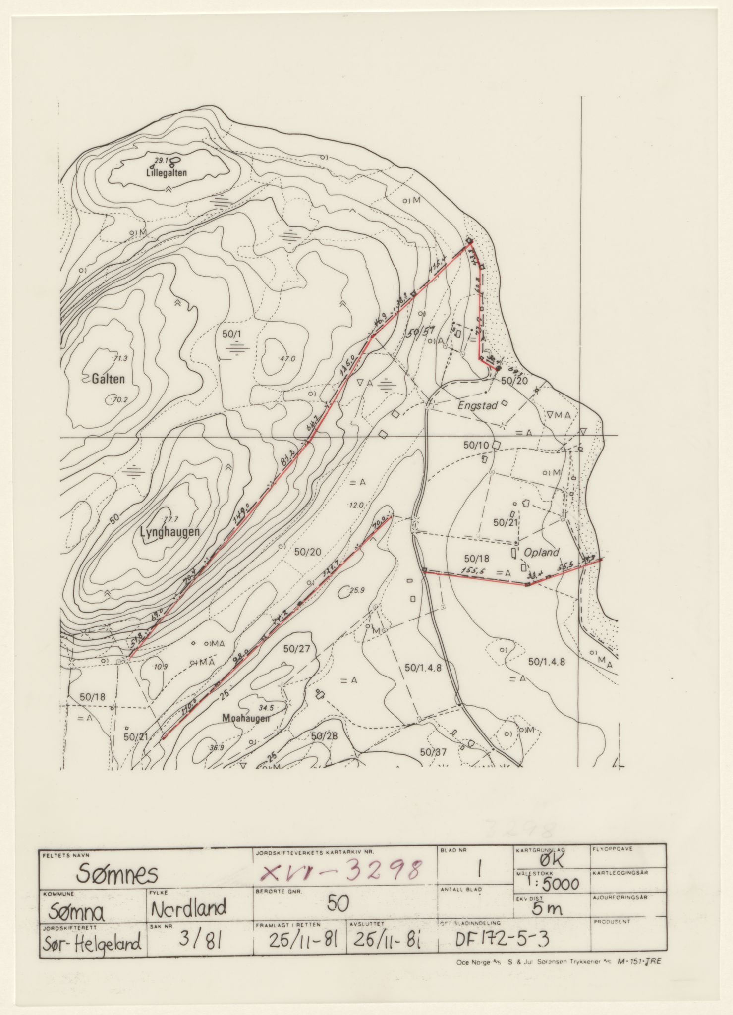 Jordskifteverkets kartarkiv, RA/S-3929/T, 1859-1988, p. 4297