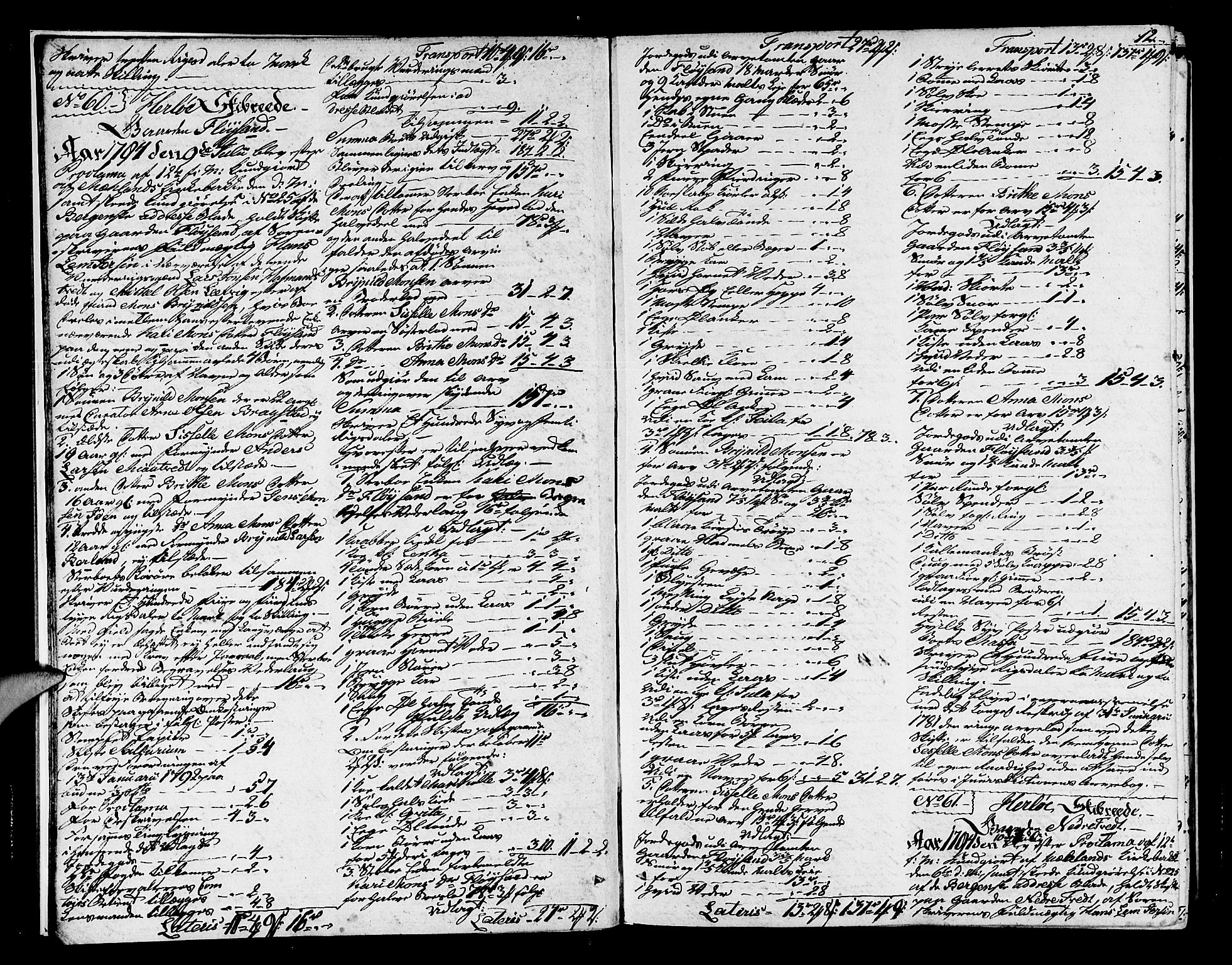 Nordhordland sorenskrivar, AV/SAB-A-2901/1/H/Ha/L0009a: Skifteprotokollar Nordhordland , 1794-1797, p. 11b-12a