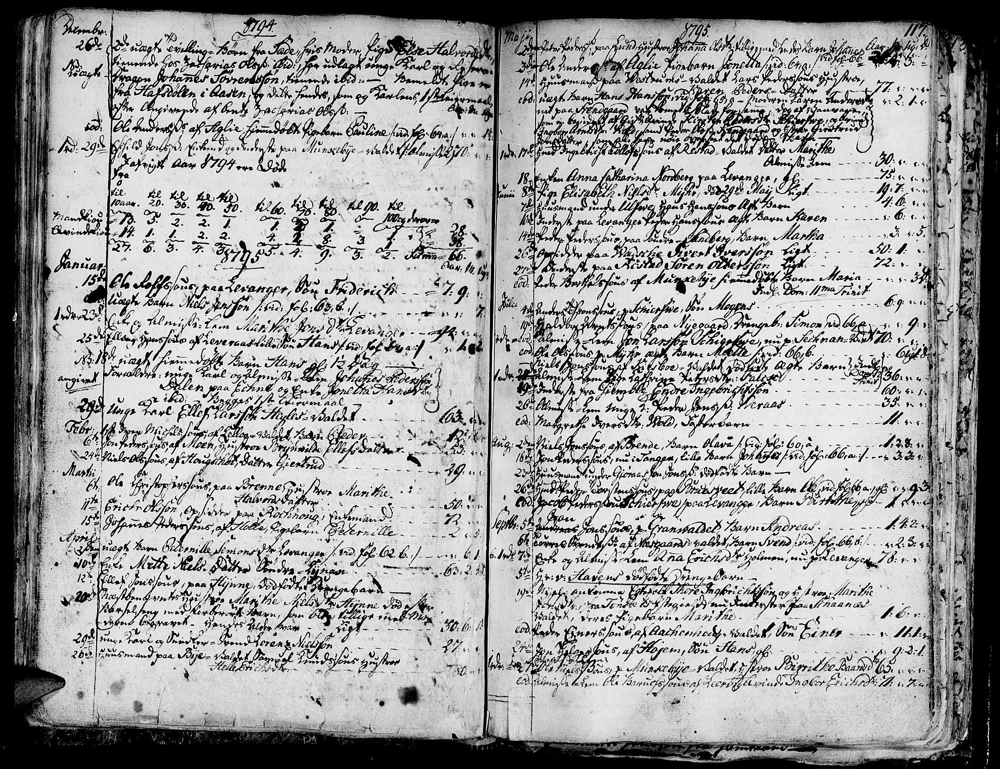 Ministerialprotokoller, klokkerbøker og fødselsregistre - Nord-Trøndelag, SAT/A-1458/717/L0142: Parish register (official) no. 717A02 /1, 1783-1809, p. 117