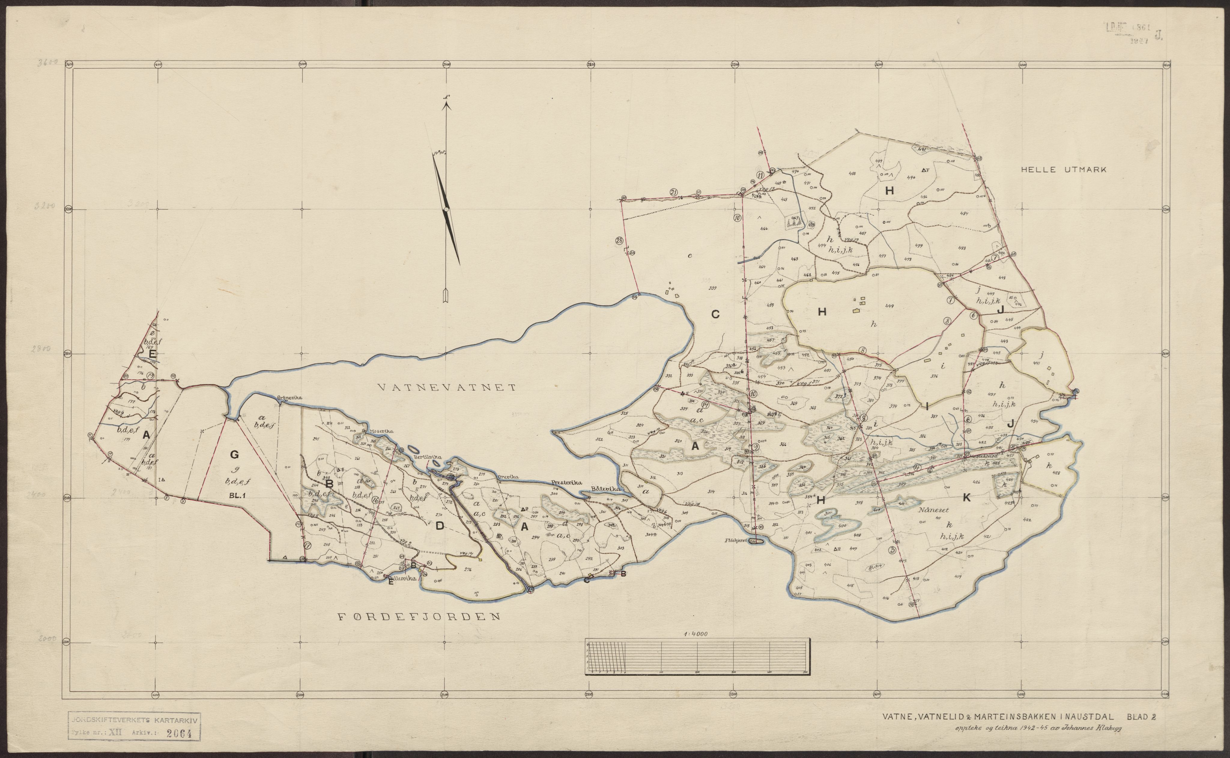 Jordskifteverkets kartarkiv, AV/RA-S-3929/T, 1859-1988, p. 2493