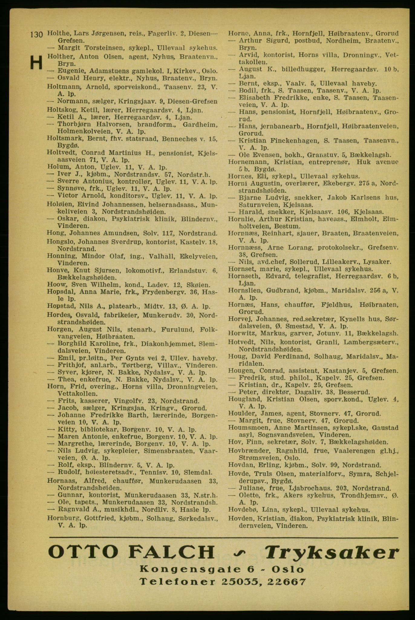 Aker adressebok/adressekalender, PUBL/001/A/004: Aker adressebok, 1929, p. 130