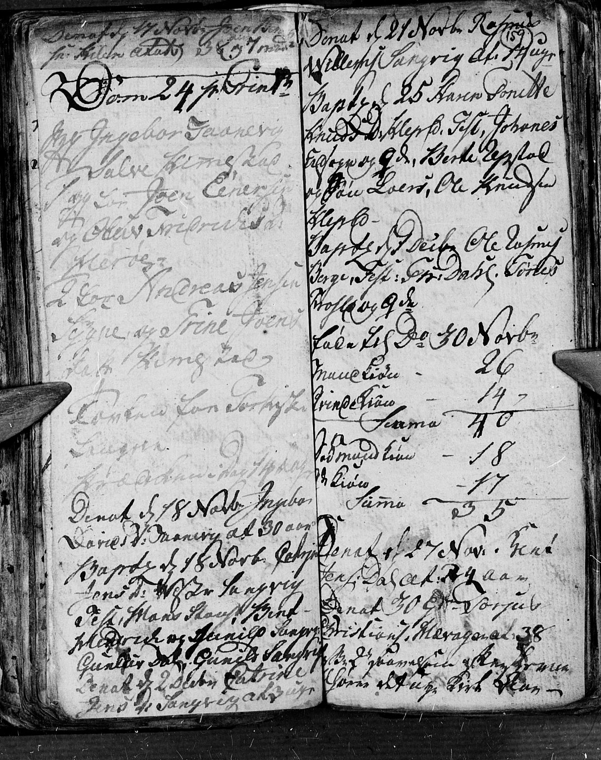 Søgne sokneprestkontor, SAK/1111-0037/F/Fb/Fbb/L0001: Parish register (copy) no. B 1, 1779-1802, p. 159