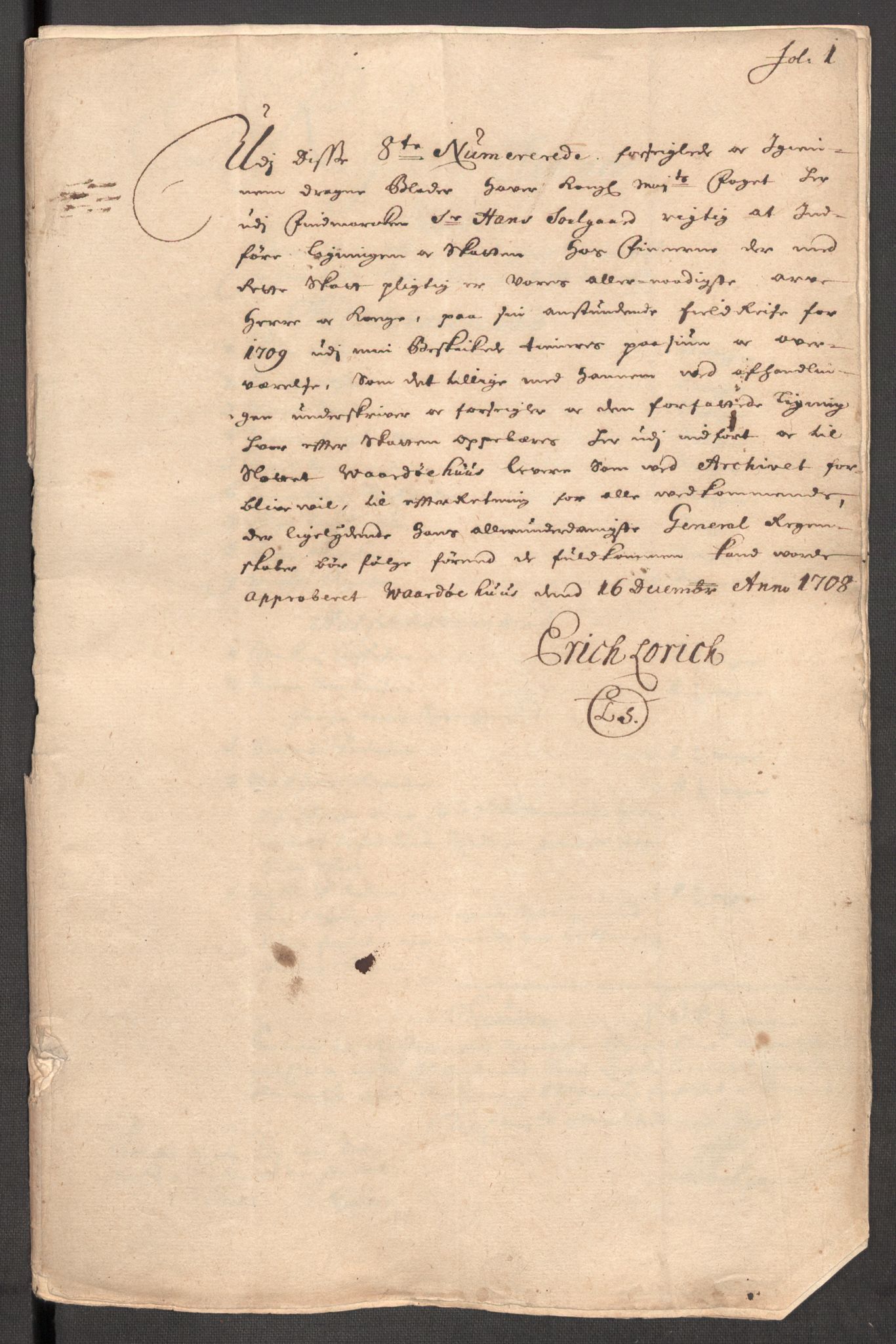 Rentekammeret inntil 1814, Reviderte regnskaper, Fogderegnskap, AV/RA-EA-4092/R69/L4855: Fogderegnskap Finnmark/Vardøhus, 1709-1712, p. 10