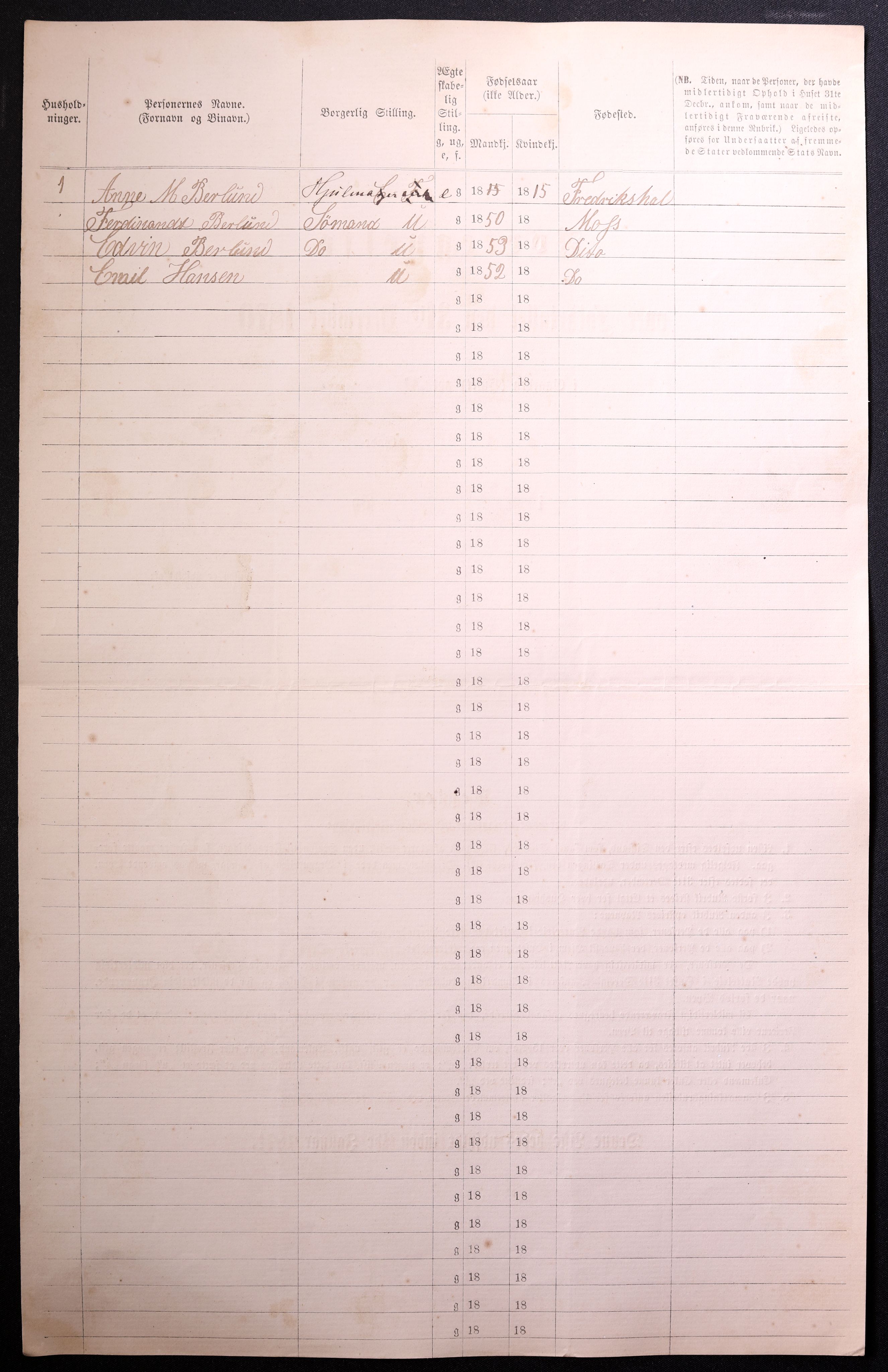 RA, 1870 census for 0104 Moss, 1870, p. 702