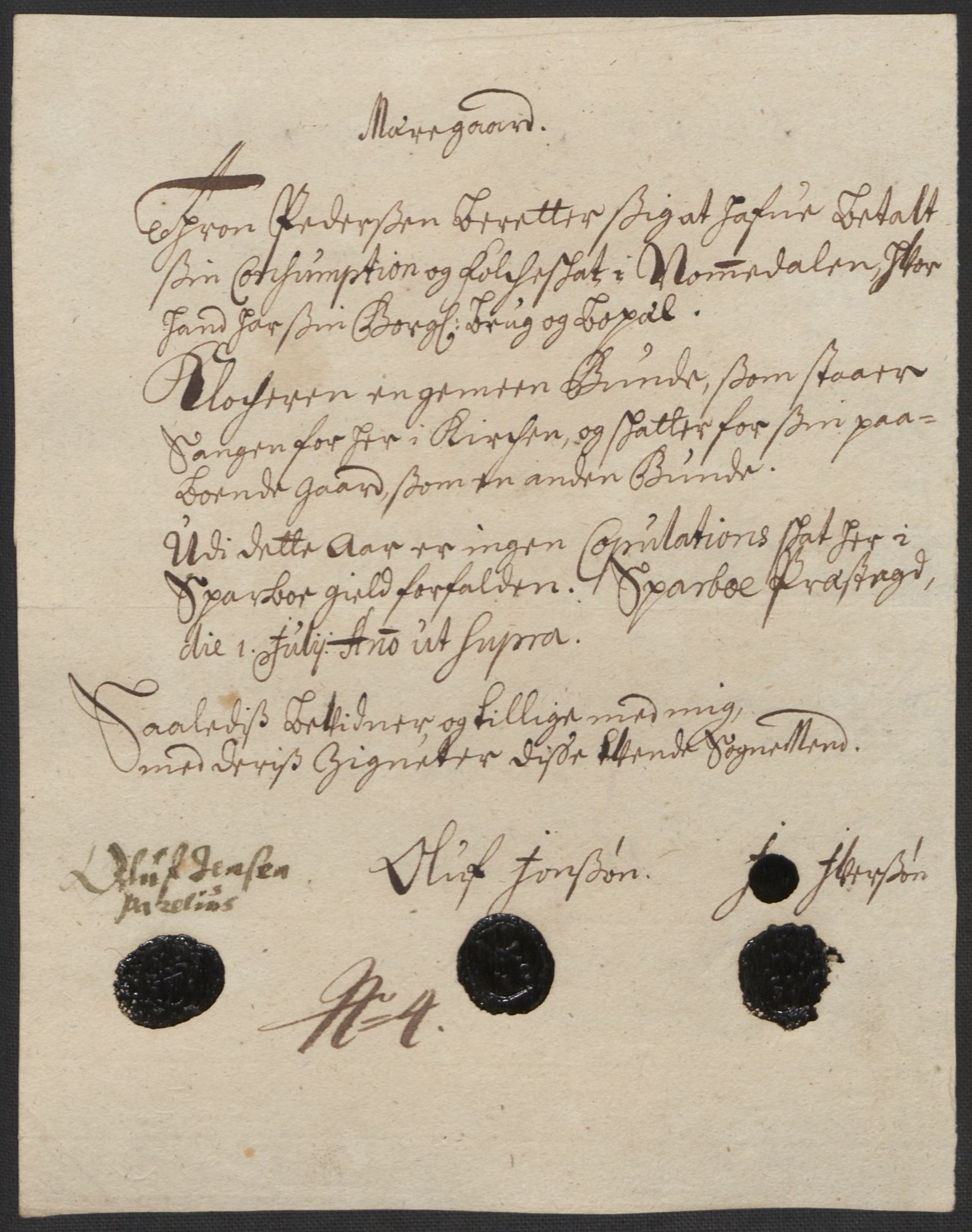 Rentekammeret inntil 1814, Reviderte regnskaper, Fogderegnskap, RA/EA-4092/R63/L4310: Fogderegnskap Inderøy, 1698-1699, p. 327