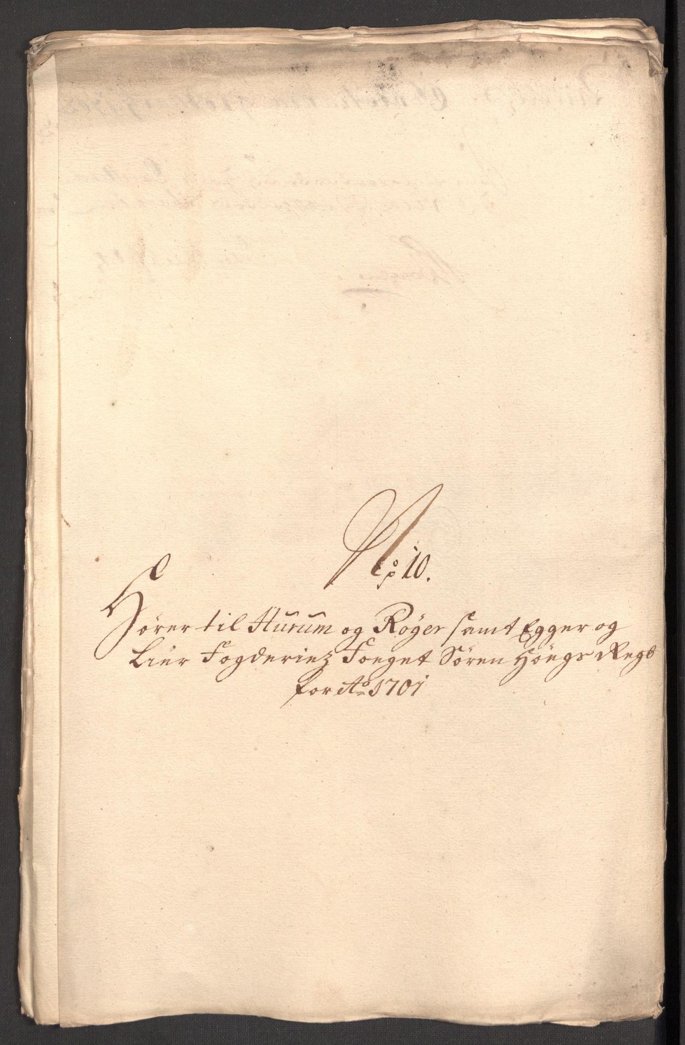 Rentekammeret inntil 1814, Reviderte regnskaper, Fogderegnskap, RA/EA-4092/R30/L1697: Fogderegnskap Hurum, Røyken, Eiker og Lier, 1700-1701, p. 399