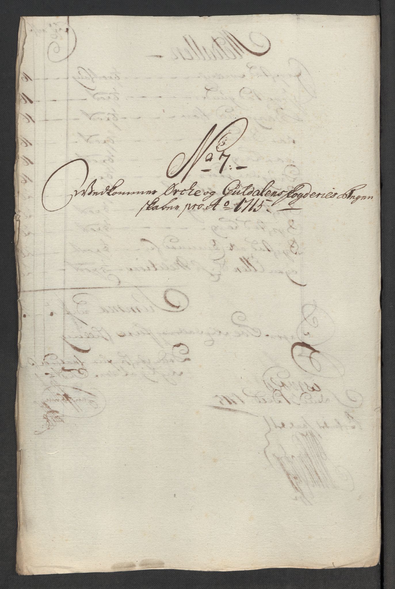 Rentekammeret inntil 1814, Reviderte regnskaper, Fogderegnskap, AV/RA-EA-4092/R60/L3966: Fogderegnskap Orkdal og Gauldal, 1715, p. 130