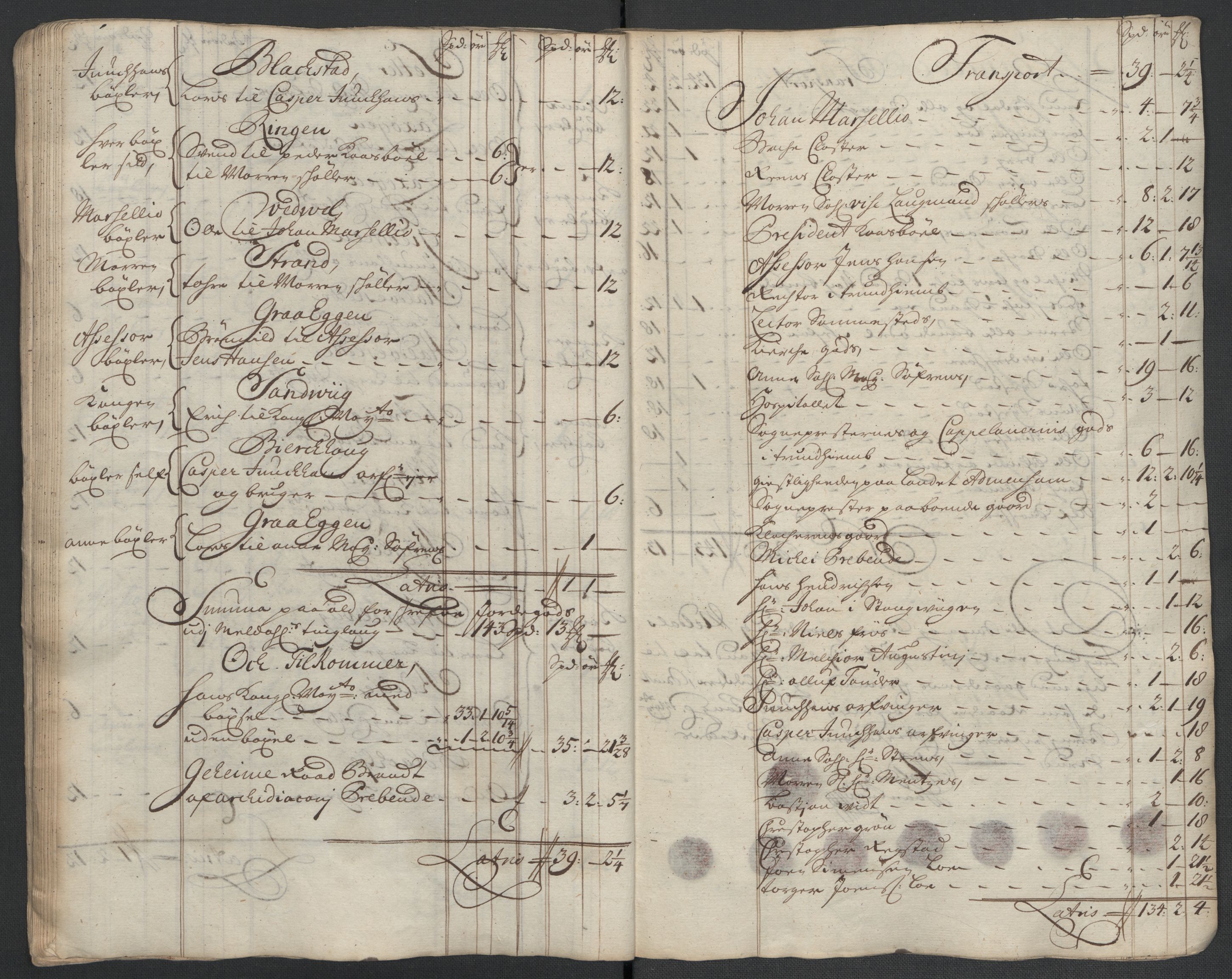 Rentekammeret inntil 1814, Reviderte regnskaper, Fogderegnskap, RA/EA-4092/R60/L3961: Fogderegnskap Orkdal og Gauldal, 1711, p. 64