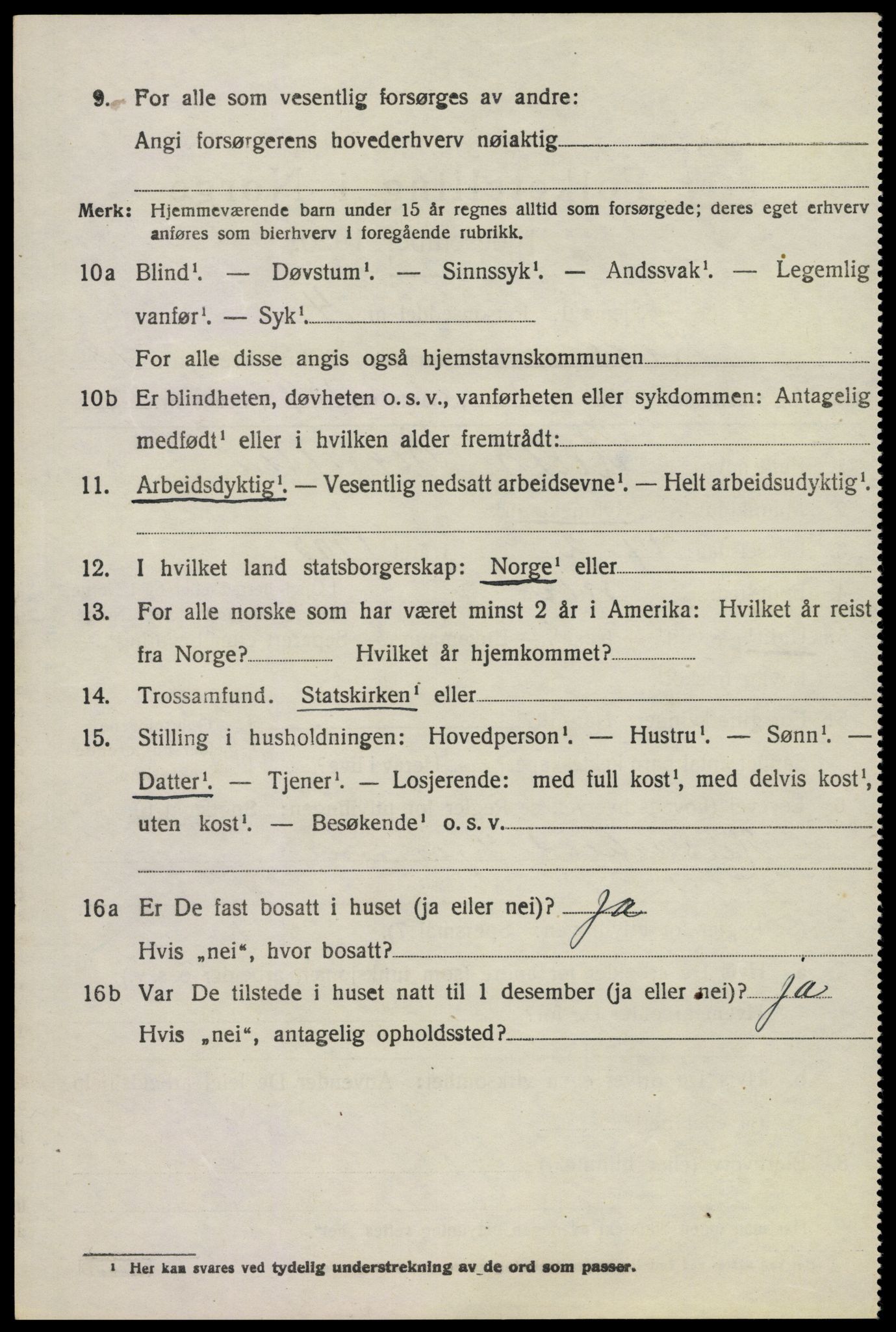 SAKO, 1920 census for Lier, 1920, p. 25311