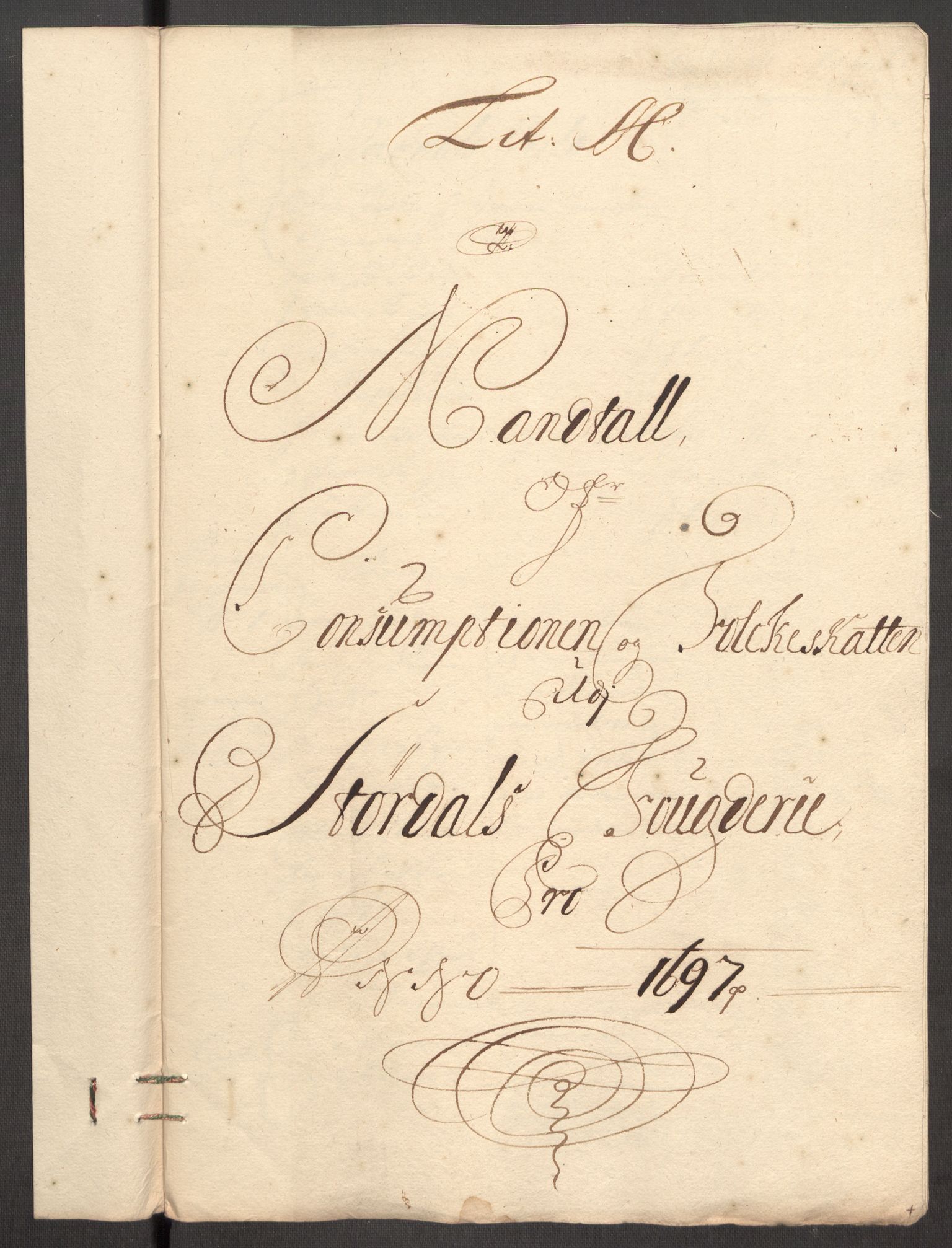 Rentekammeret inntil 1814, Reviderte regnskaper, Fogderegnskap, AV/RA-EA-4092/R62/L4189: Fogderegnskap Stjørdal og Verdal, 1697, p. 135