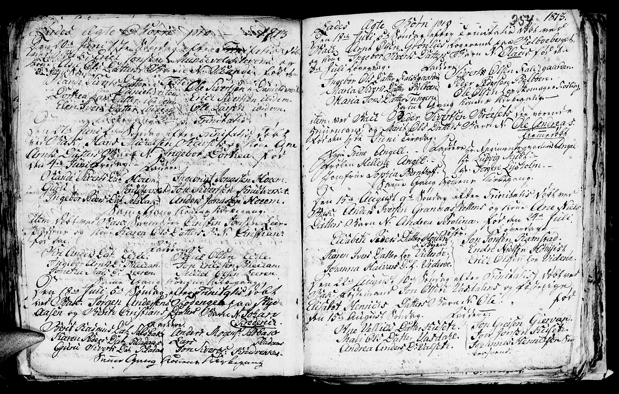 Ministerialprotokoller, klokkerbøker og fødselsregistre - Sør-Trøndelag, AV/SAT-A-1456/606/L0305: Parish register (copy) no. 606C01, 1757-1819, p. 254