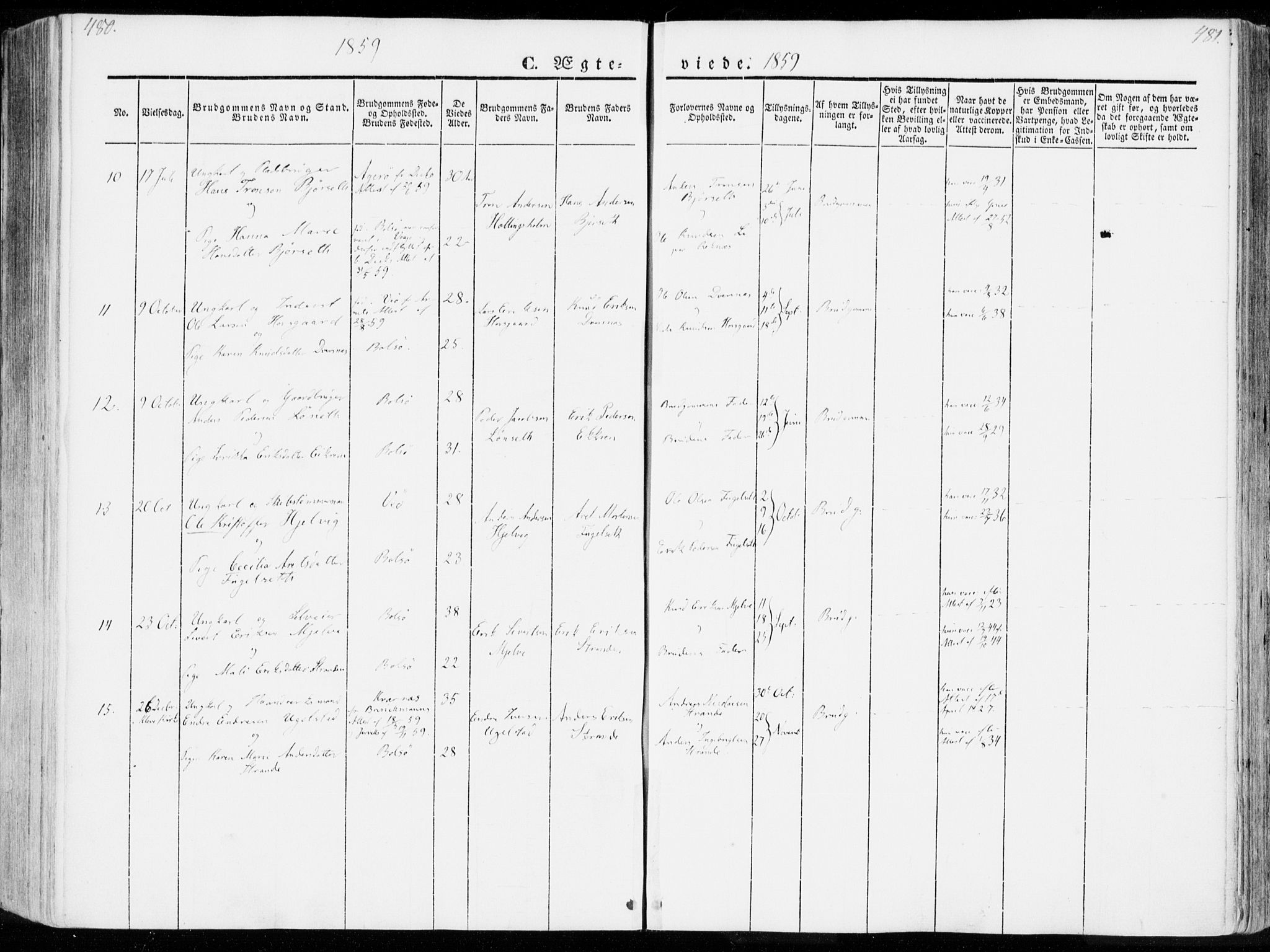 Ministerialprotokoller, klokkerbøker og fødselsregistre - Møre og Romsdal, AV/SAT-A-1454/555/L0653: Parish register (official) no. 555A04, 1843-1869, p. 480-481