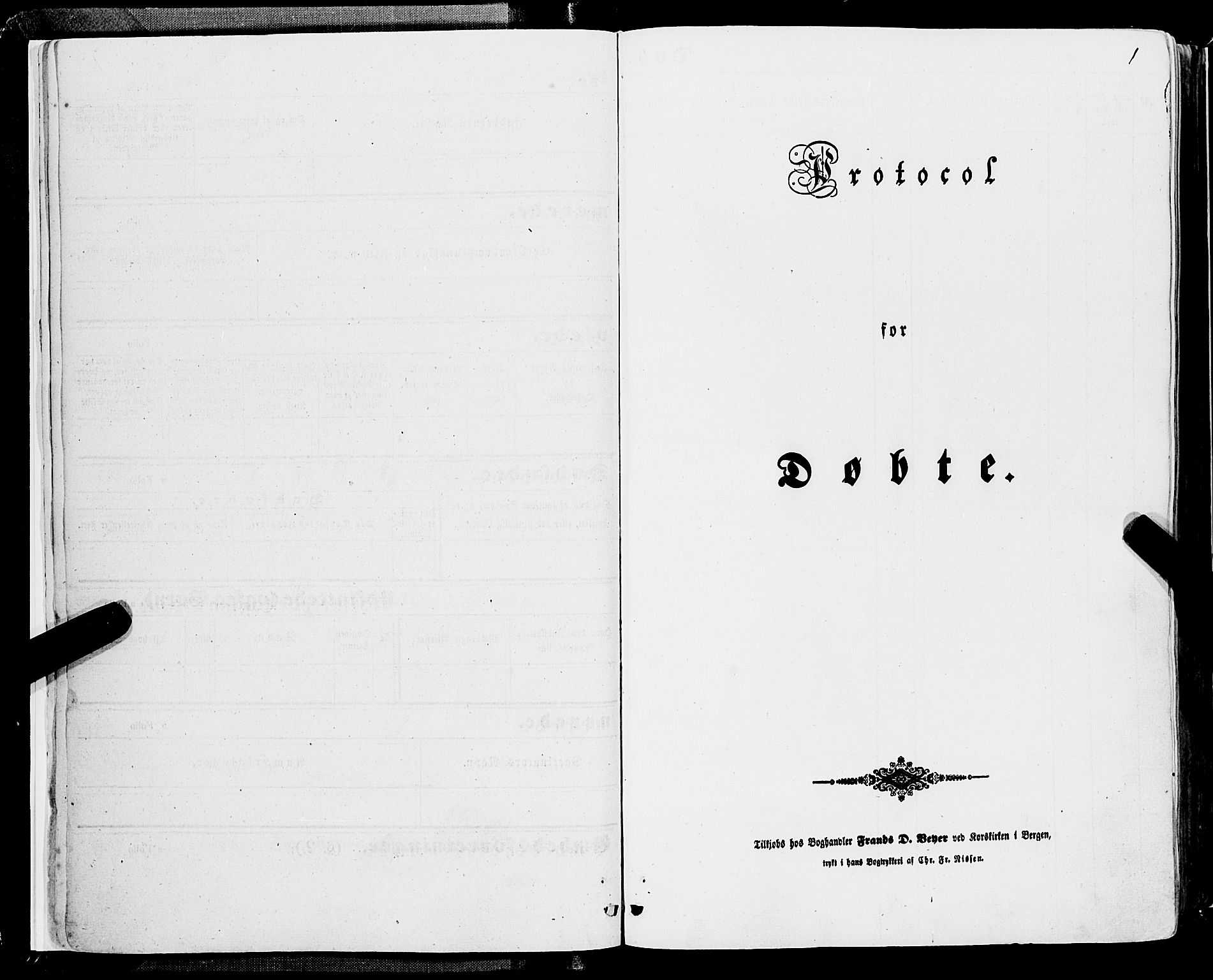 Skånevik sokneprestembete, SAB/A-77801/H/Haa: Parish register (official) no. A 5I, 1848-1869, p. 1