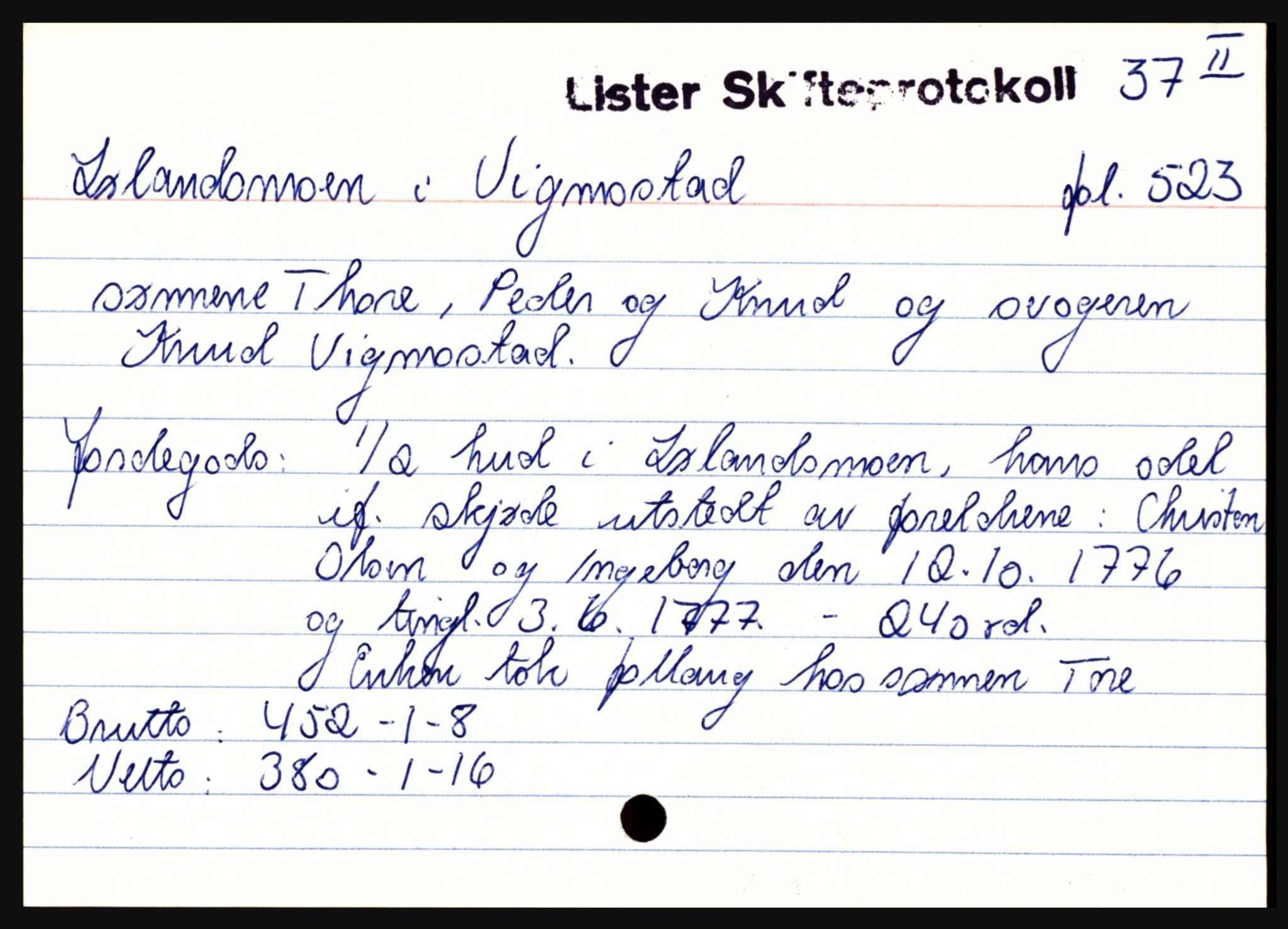 Lister sorenskriveri, AV/SAK-1221-0003/H, p. 24859