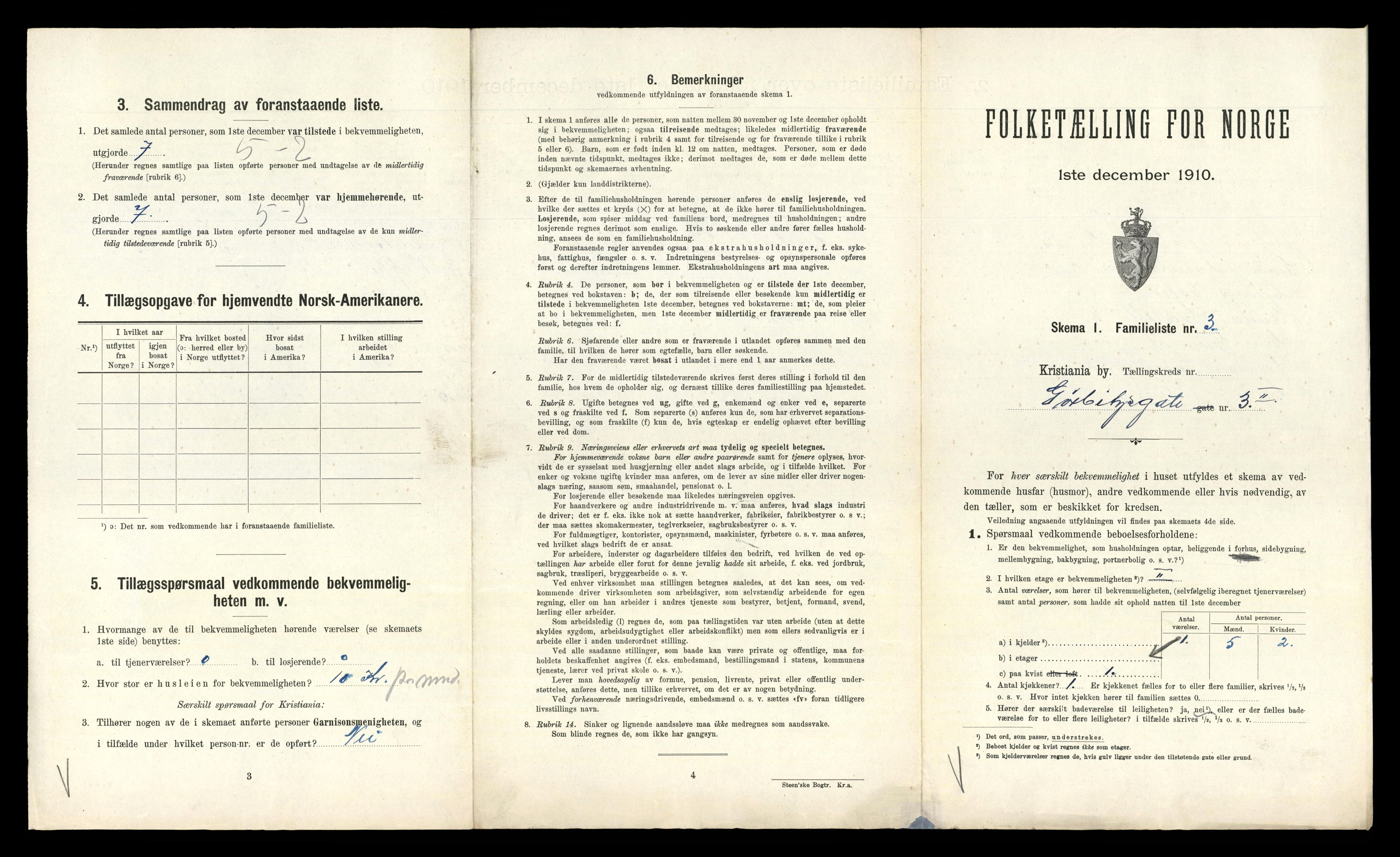 RA, 1910 census for Kristiania, 1910, p. 31927