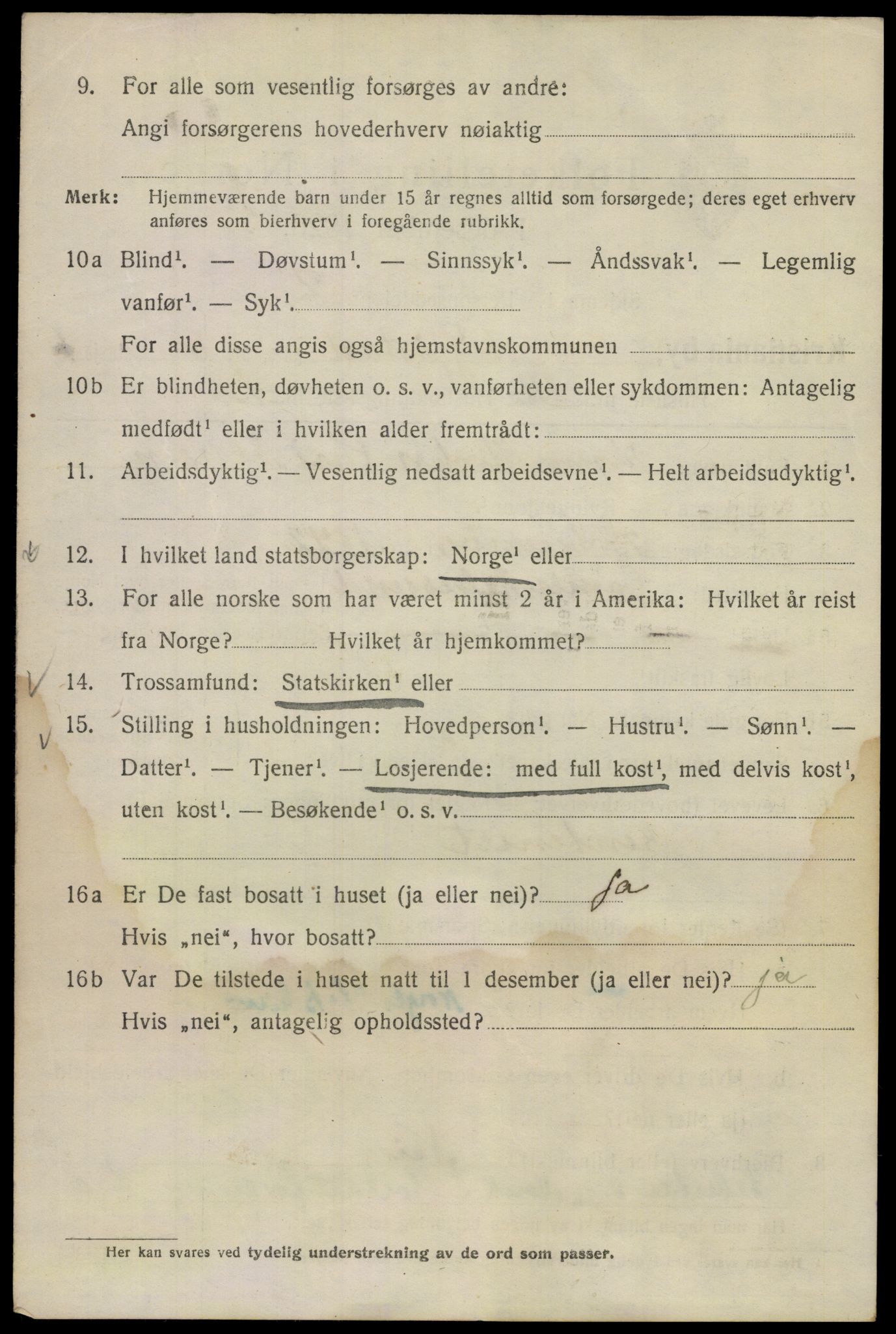 SAO, 1920 census for Kristiania, 1920, p. 250294