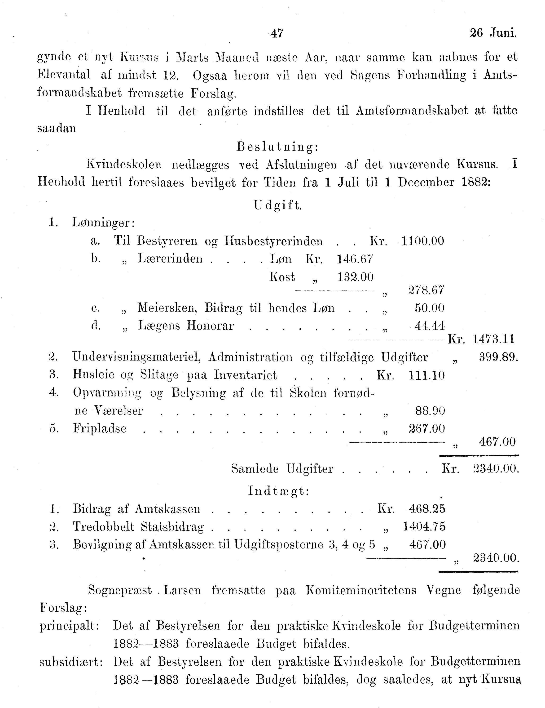 Nordland Fylkeskommune. Fylkestinget, AIN/NFK-17/176/A/Ac/L0014: Fylkestingsforhandlinger 1881-1885, 1881-1885