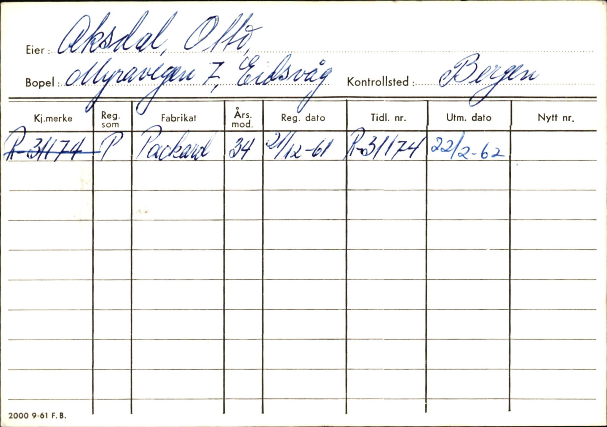 Statens vegvesen, Hordaland vegkontor, AV/SAB-A-5201/2/Ha/L0001: R-eierkort A, 1920-1971, p. 206