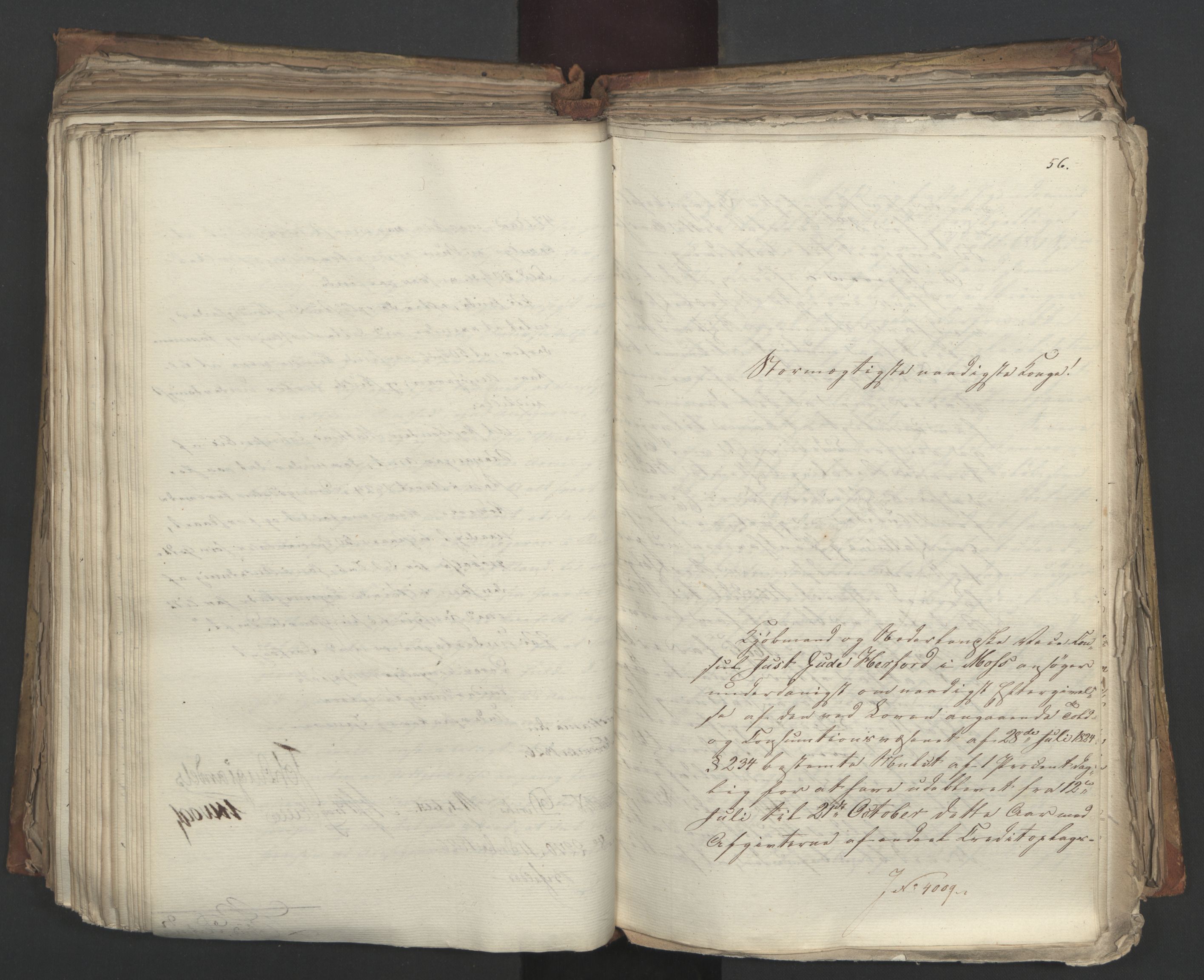 Statsrådsavdelingen i Stockholm, AV/RA-S-1003/D/Da/L0049: Regjeringsinnstillinger nr. 3860-4086, 1826, p. 356