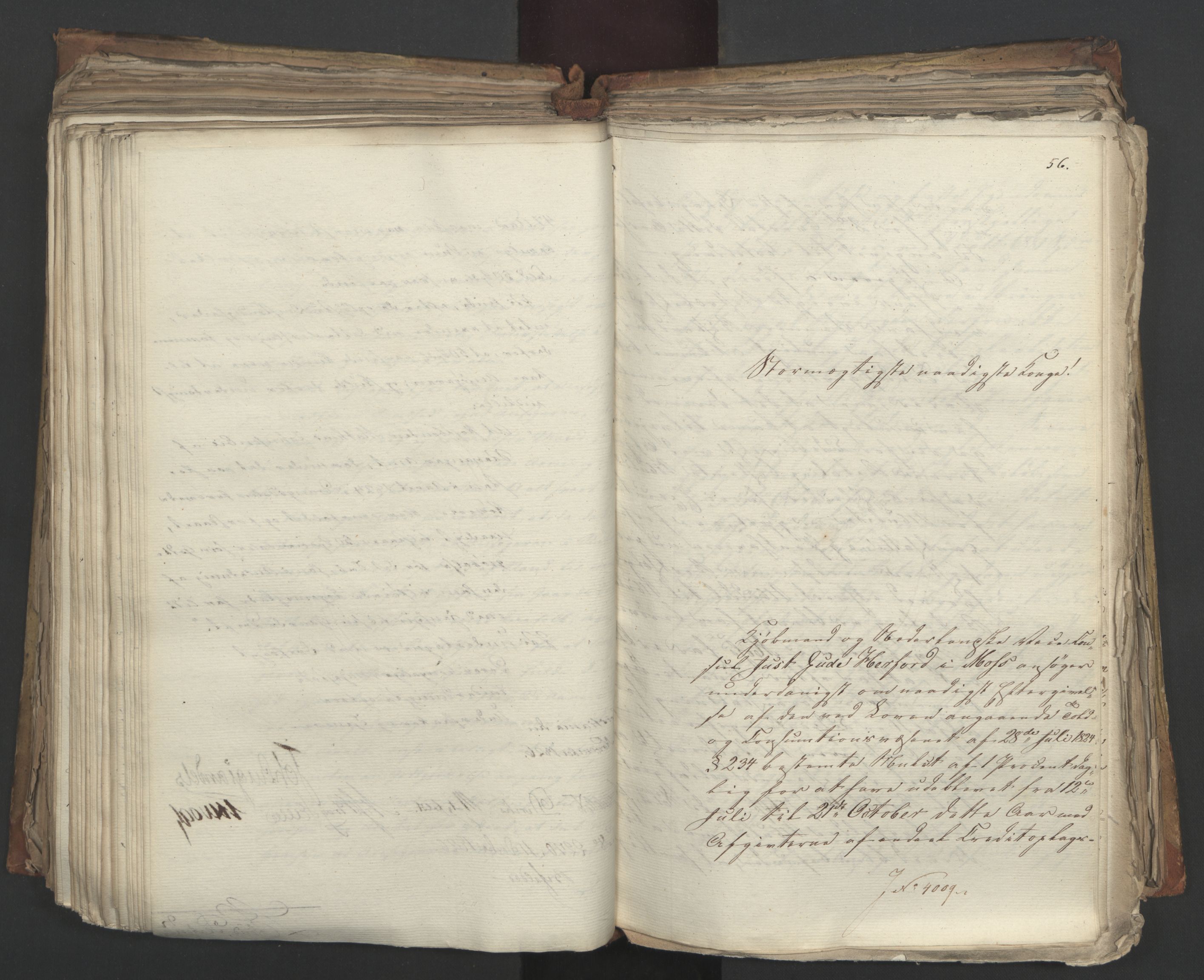 Statsrådsavdelingen i Stockholm, RA/S-1003/D/Da/L0049: Regjeringsinnstillinger nr. 3860-4086, 1826, p. 356