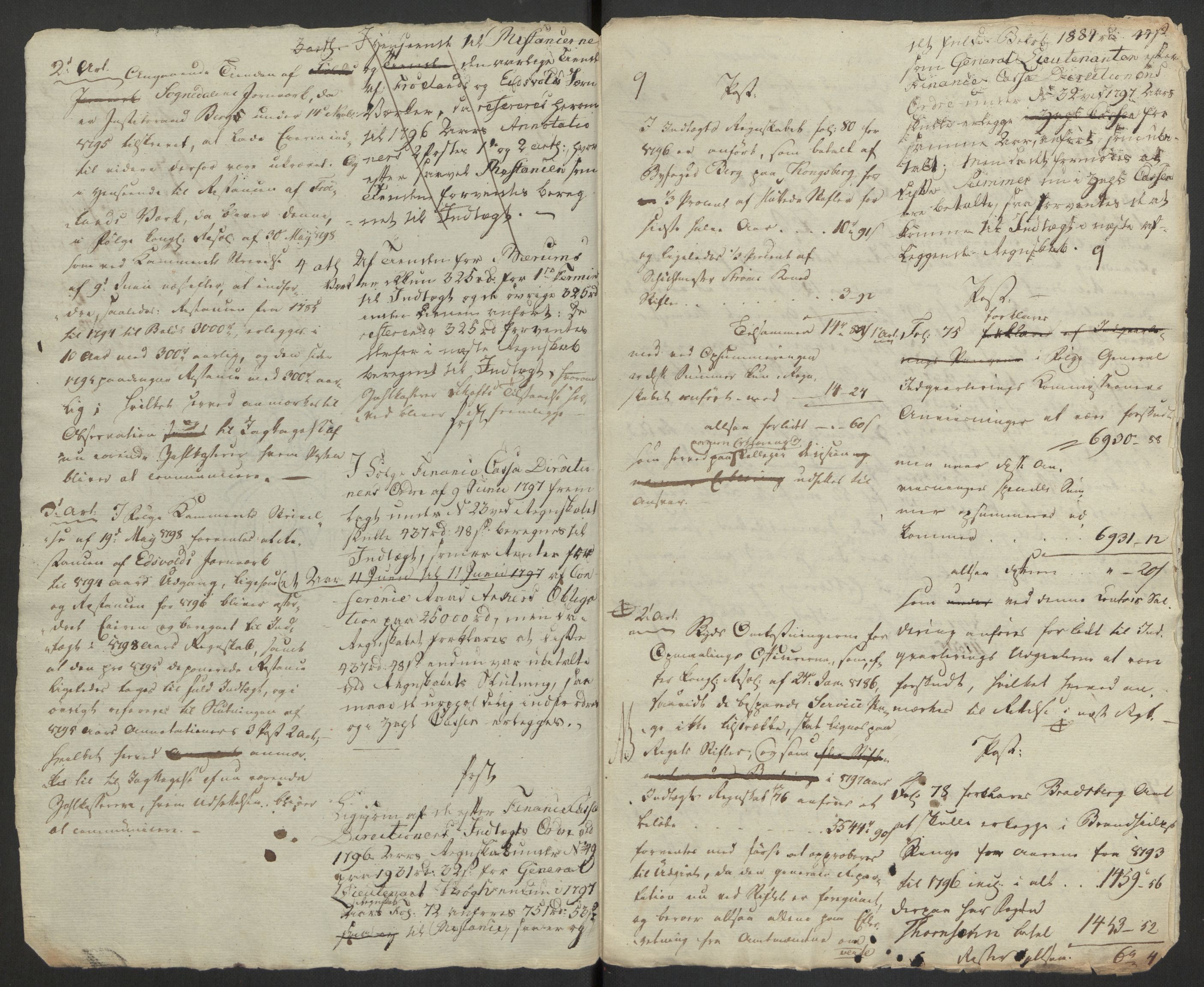 Rentekammeret inntil 1814, Realistisk ordnet avdeling, AV/RA-EA-4070/G/Gb/Gbb/L0029/0001: Jernverk / [Db II 6]: Dokumenter om Lesja, Moss, Mostadmarken, Nissedal (og Omdal kobberverk), Odal, Osen (Romsdal) og Vigeland jernverk, 1670-1810, p. 9