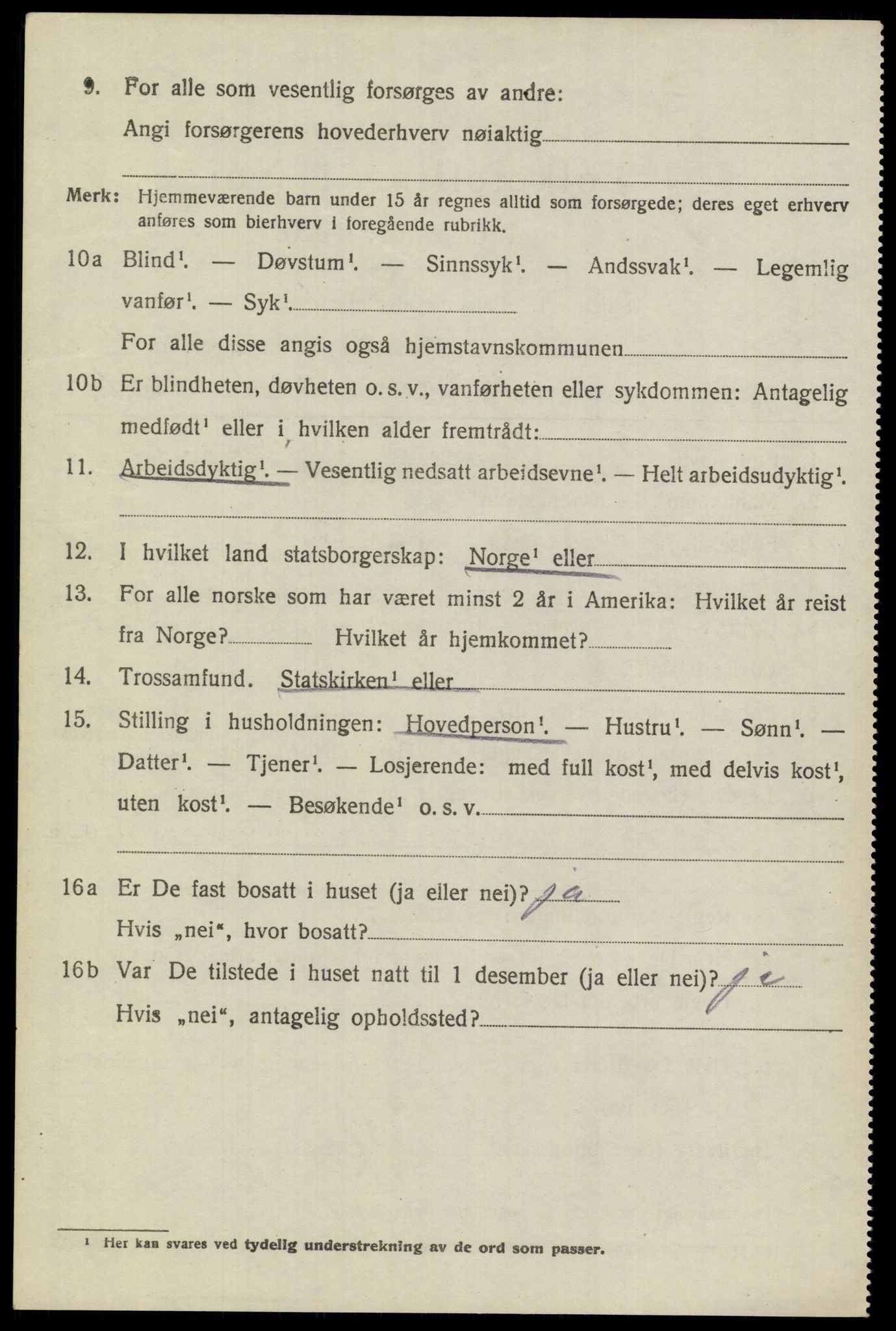 SAKO, 1920 census for Sauherad, 1920, p. 6148