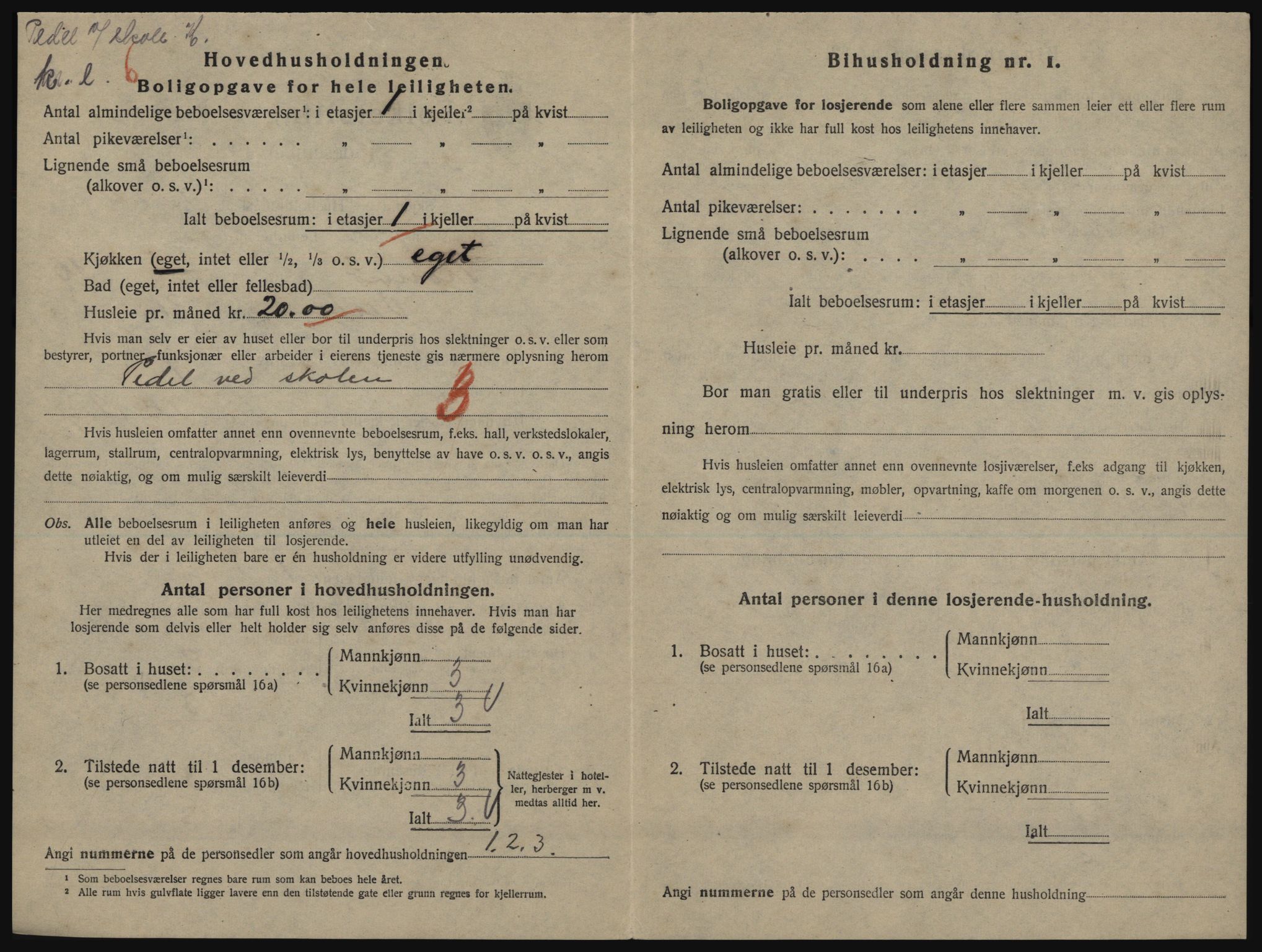 SATØ, 1920 census for Tromsø, 1920, p. 5292